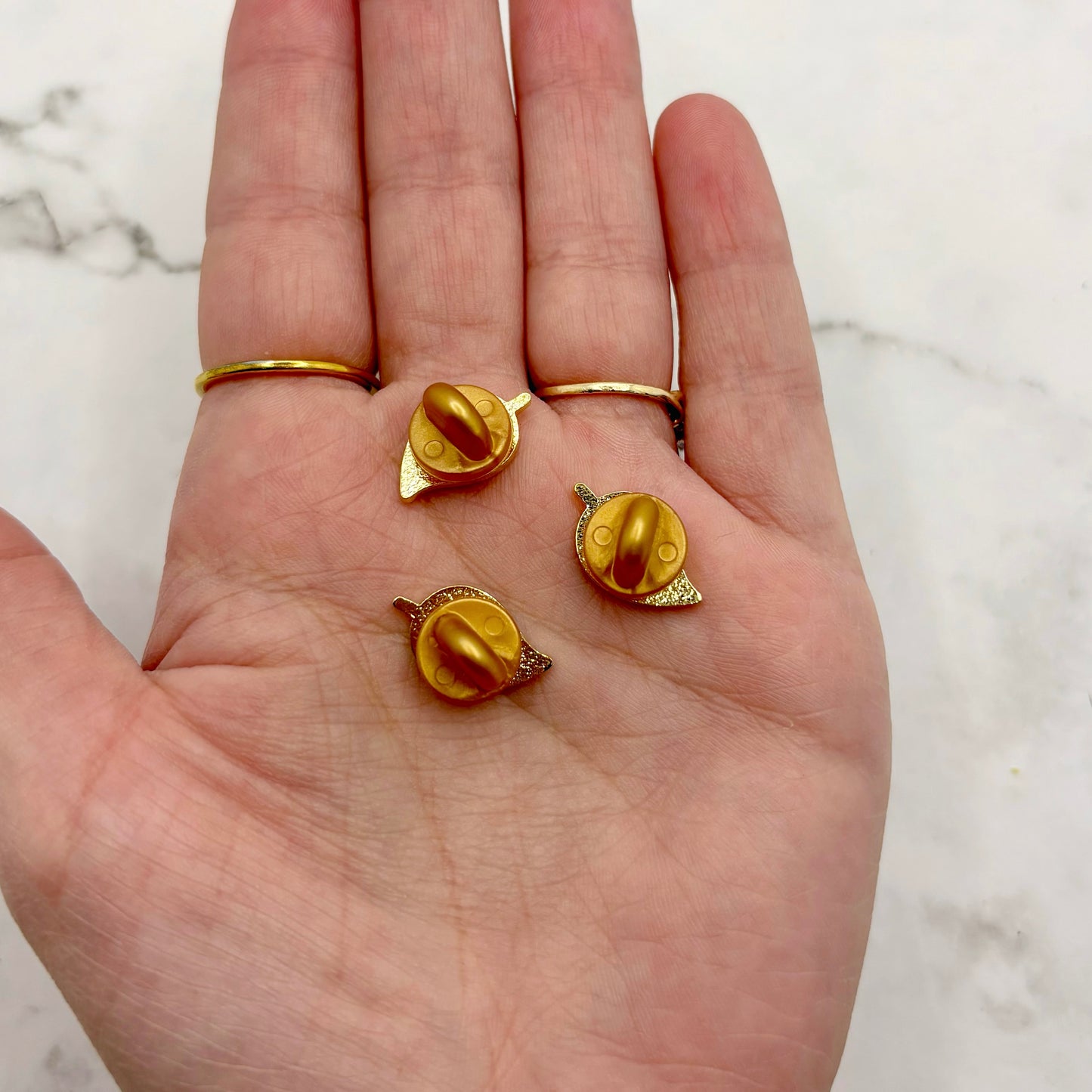 Mini Leaf Enamel Pins