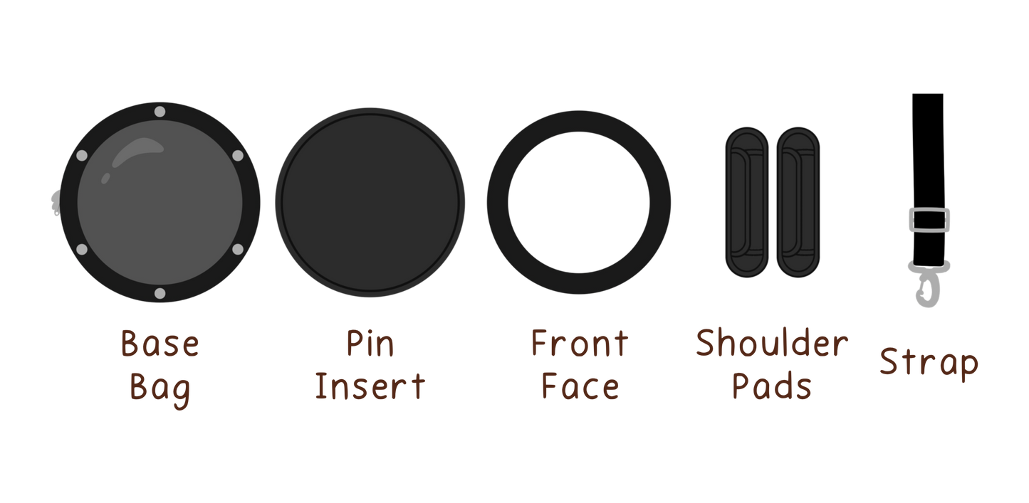 Customizable Ita Bag BASE BAG ONLY