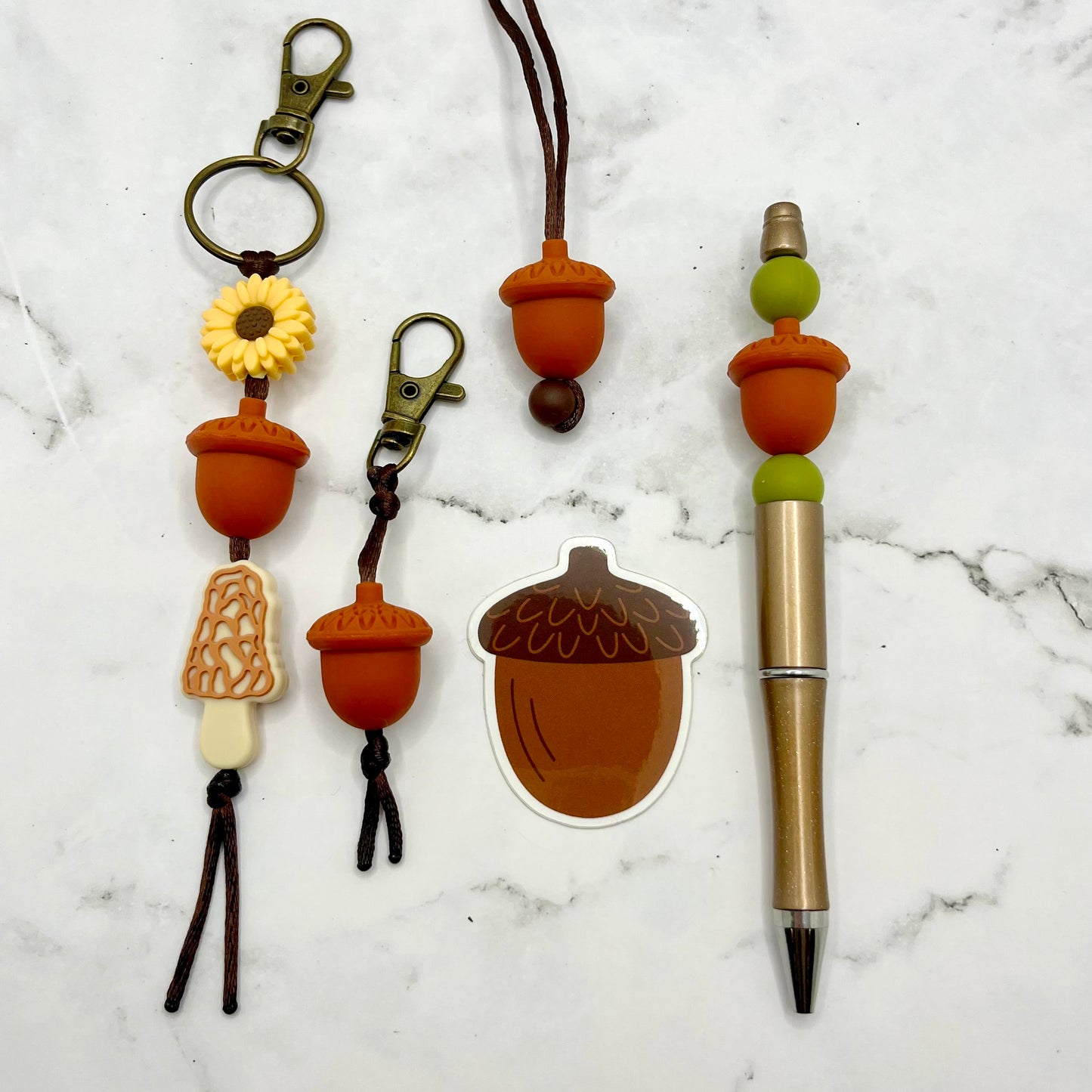 Acorn Fidget Chewelry Necklace