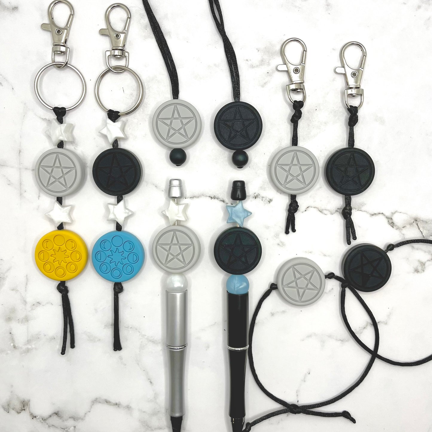 Pentacle Fidget Charm / Zipper Pull