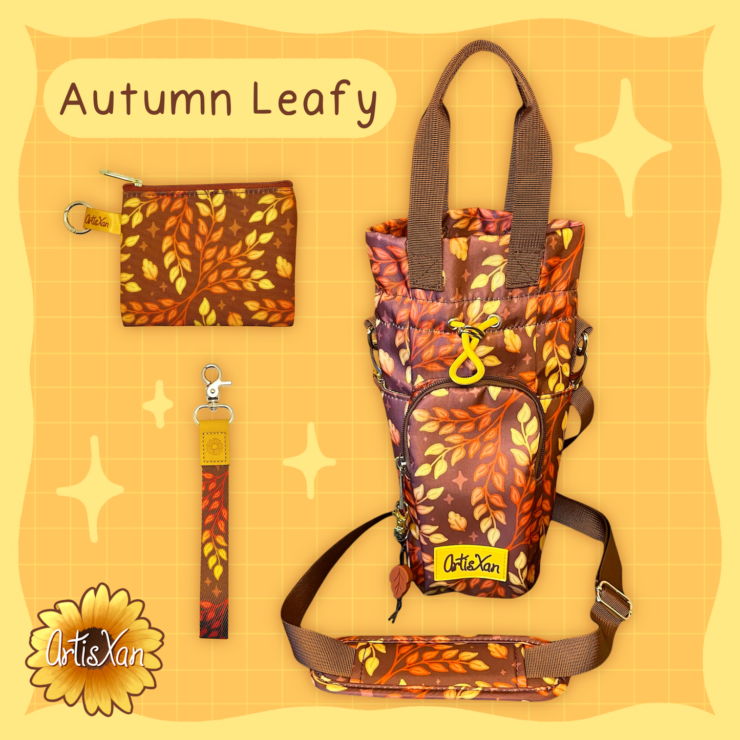 Autumn Leafy Essentials Bag