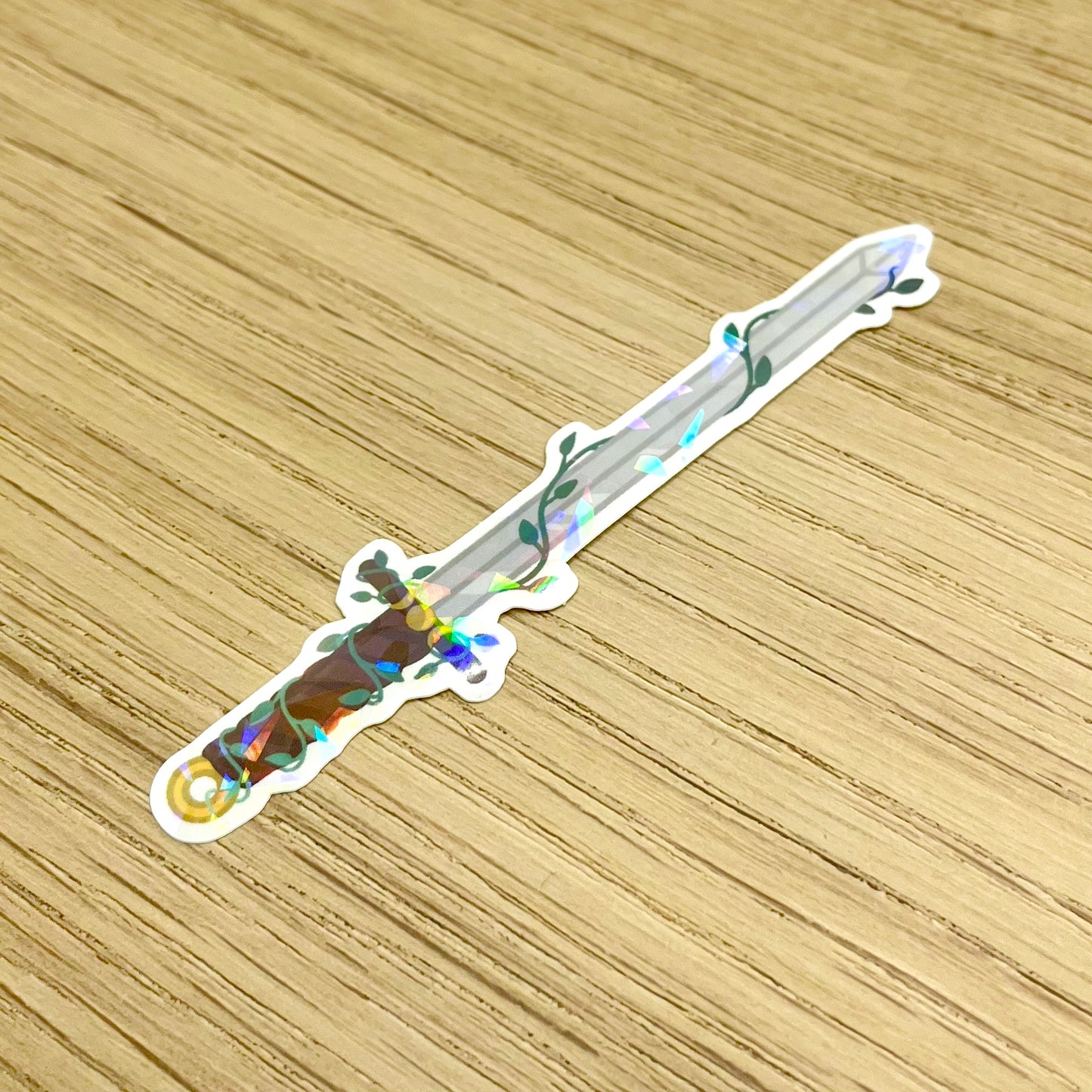 Holographic Sword Sticker