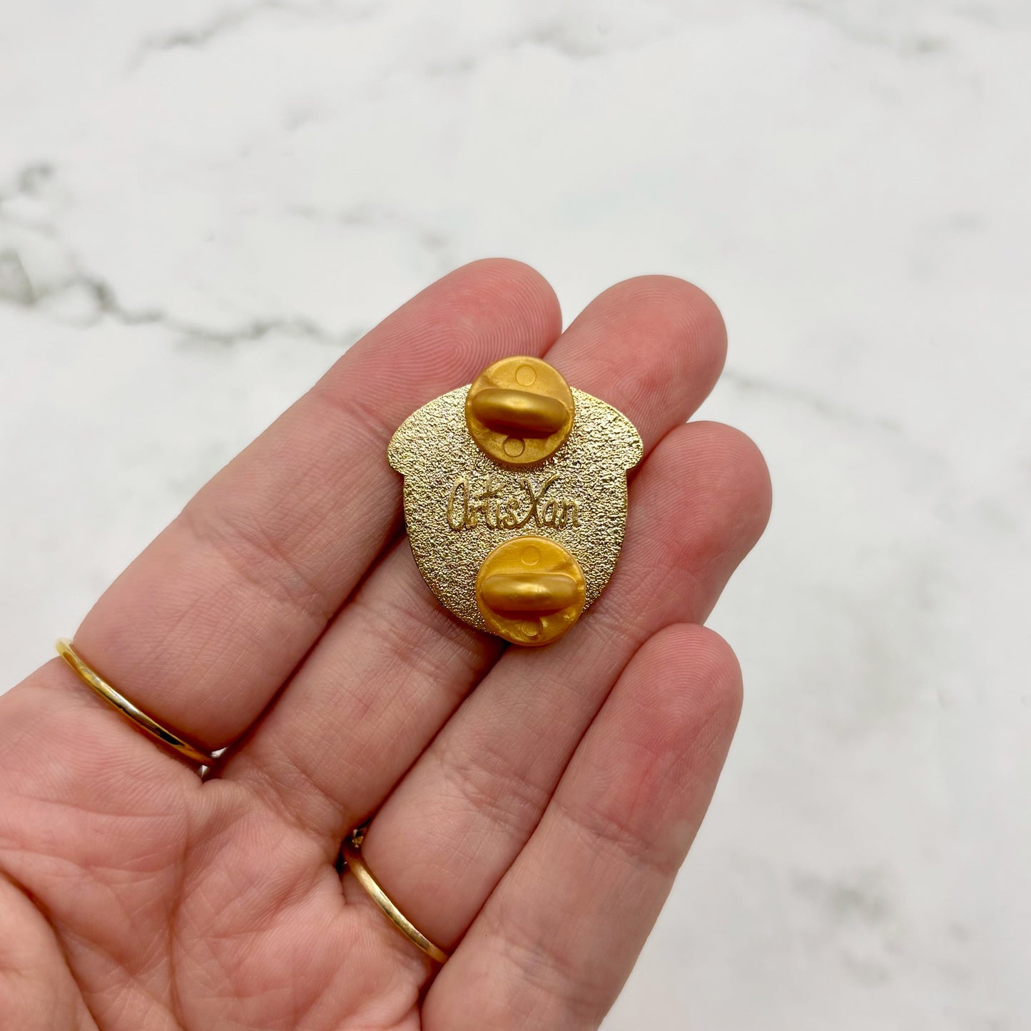 Acorn Pronoun Enamel Pin