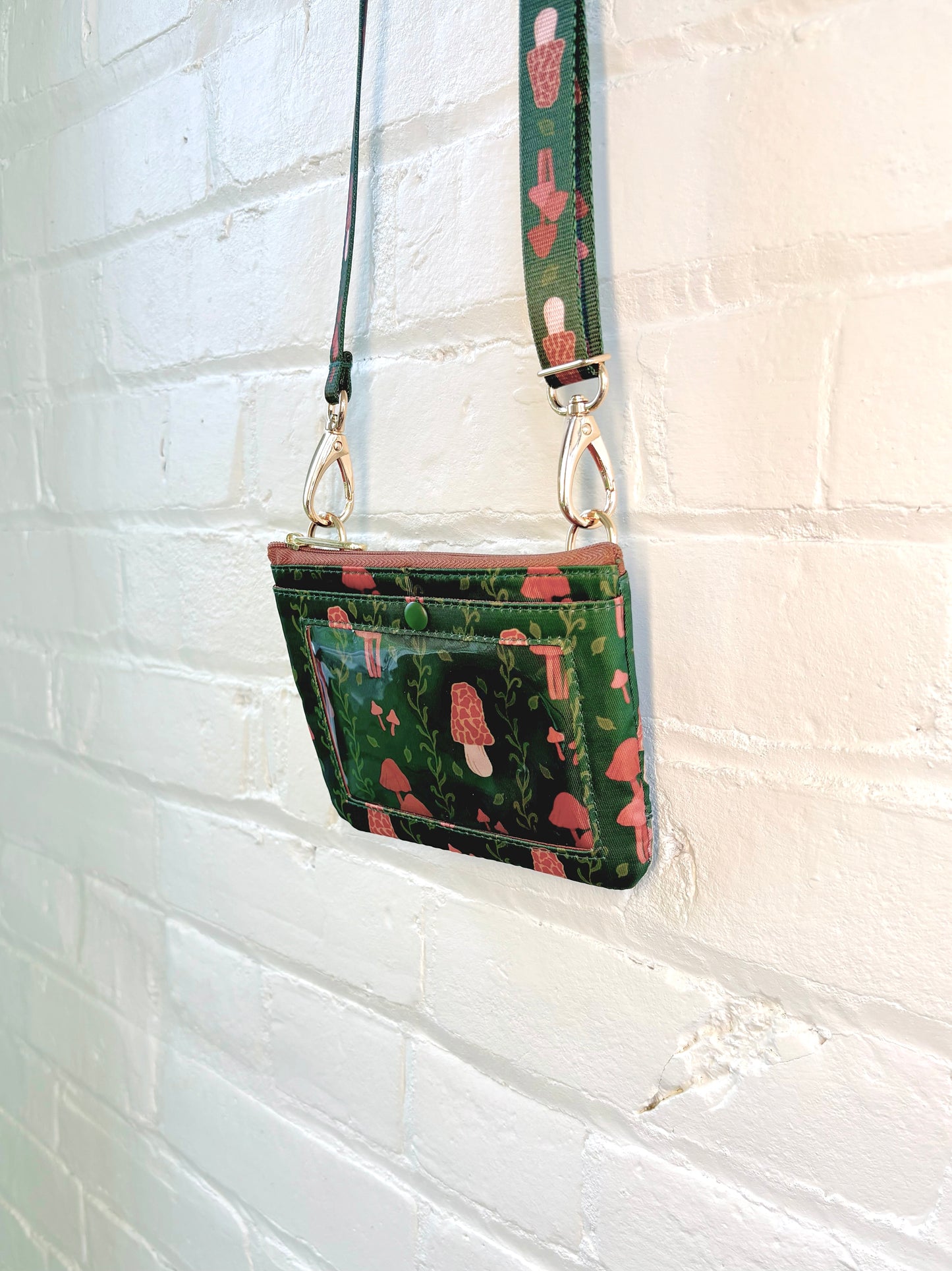 Mushroom Badge Holder