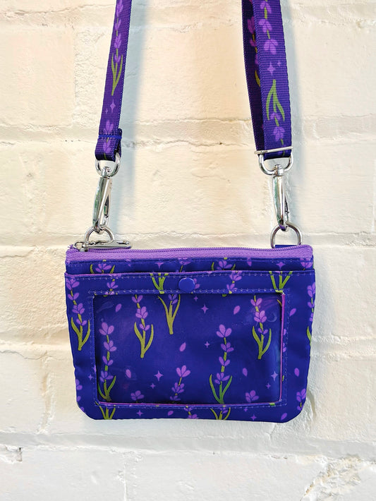 Lavender Badge Holder