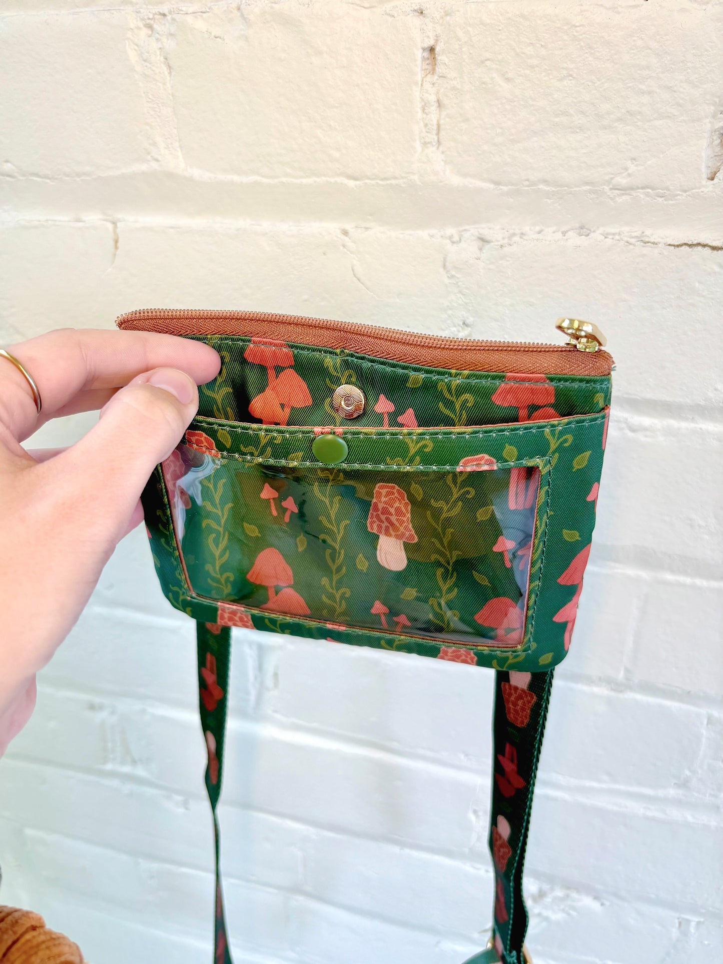 Mushroom Badge Holder
