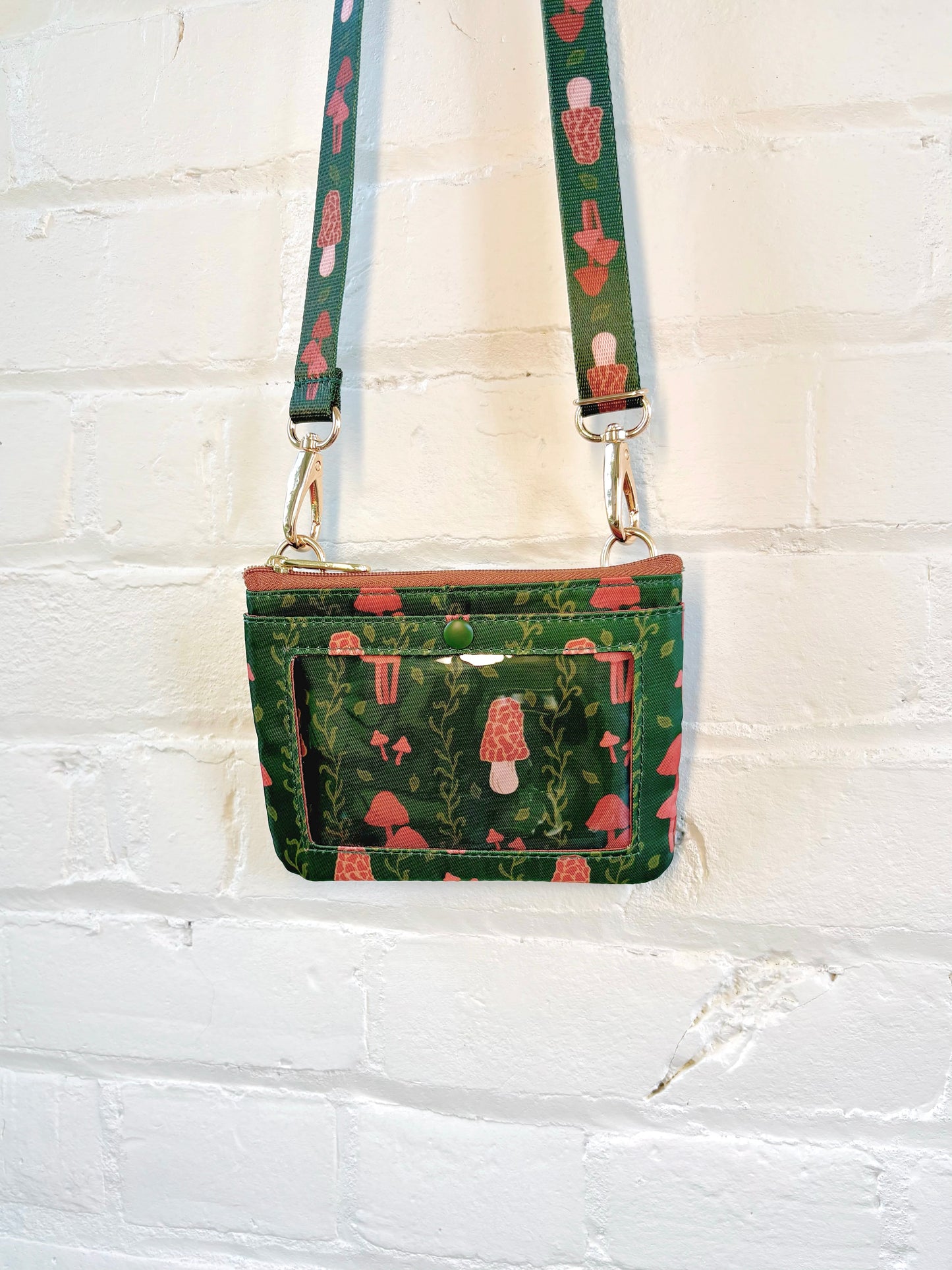 Mushroom Badge Holder