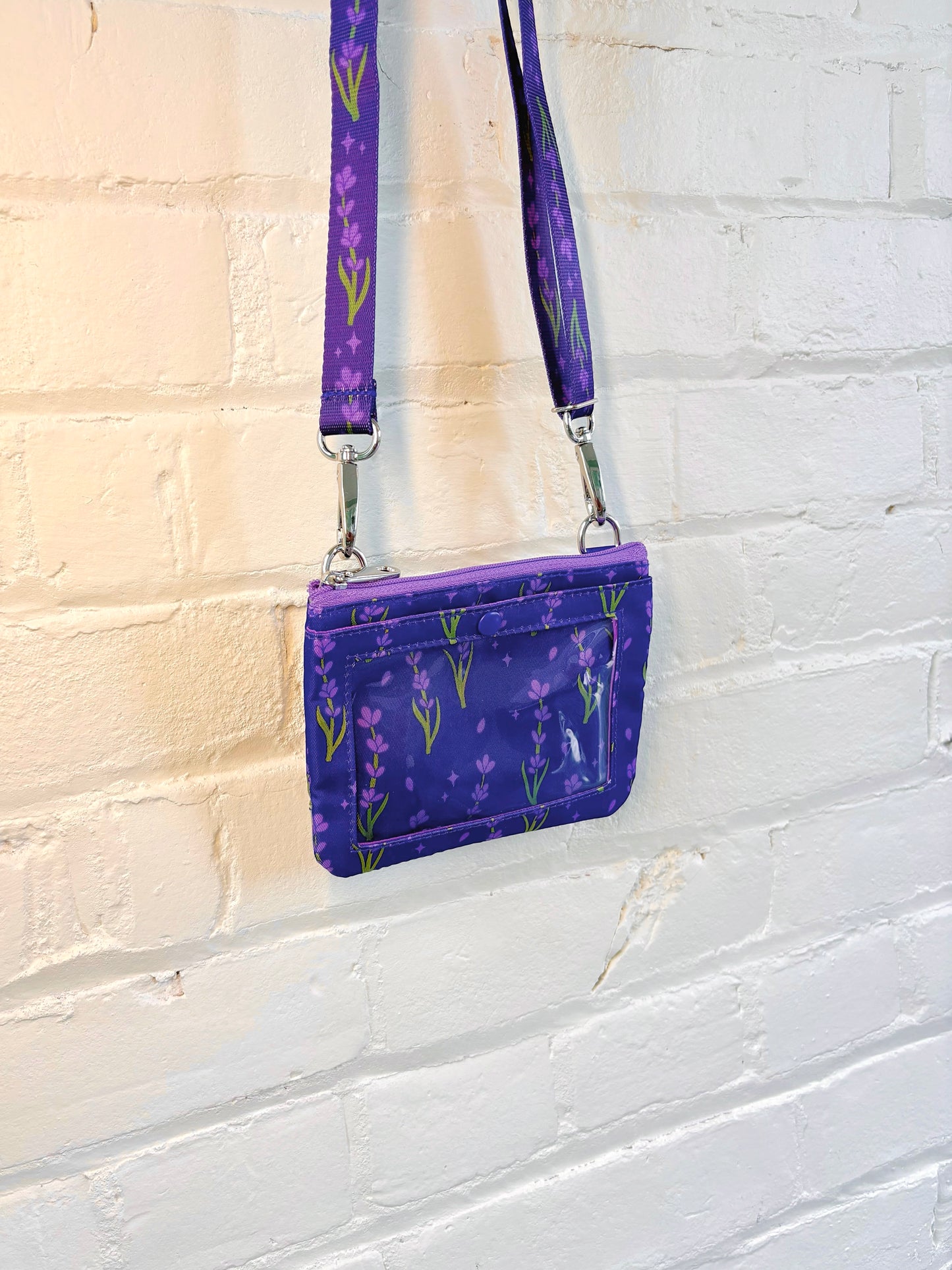Lavender Badge Holder