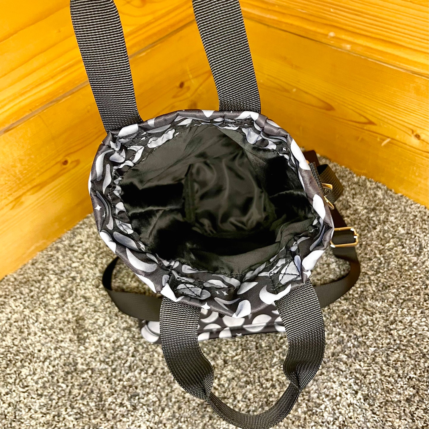 Moon Water Bottle Bag with Fidget Zipper Pull