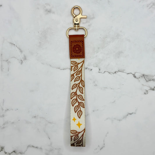 Ivory Leafy Lanyard