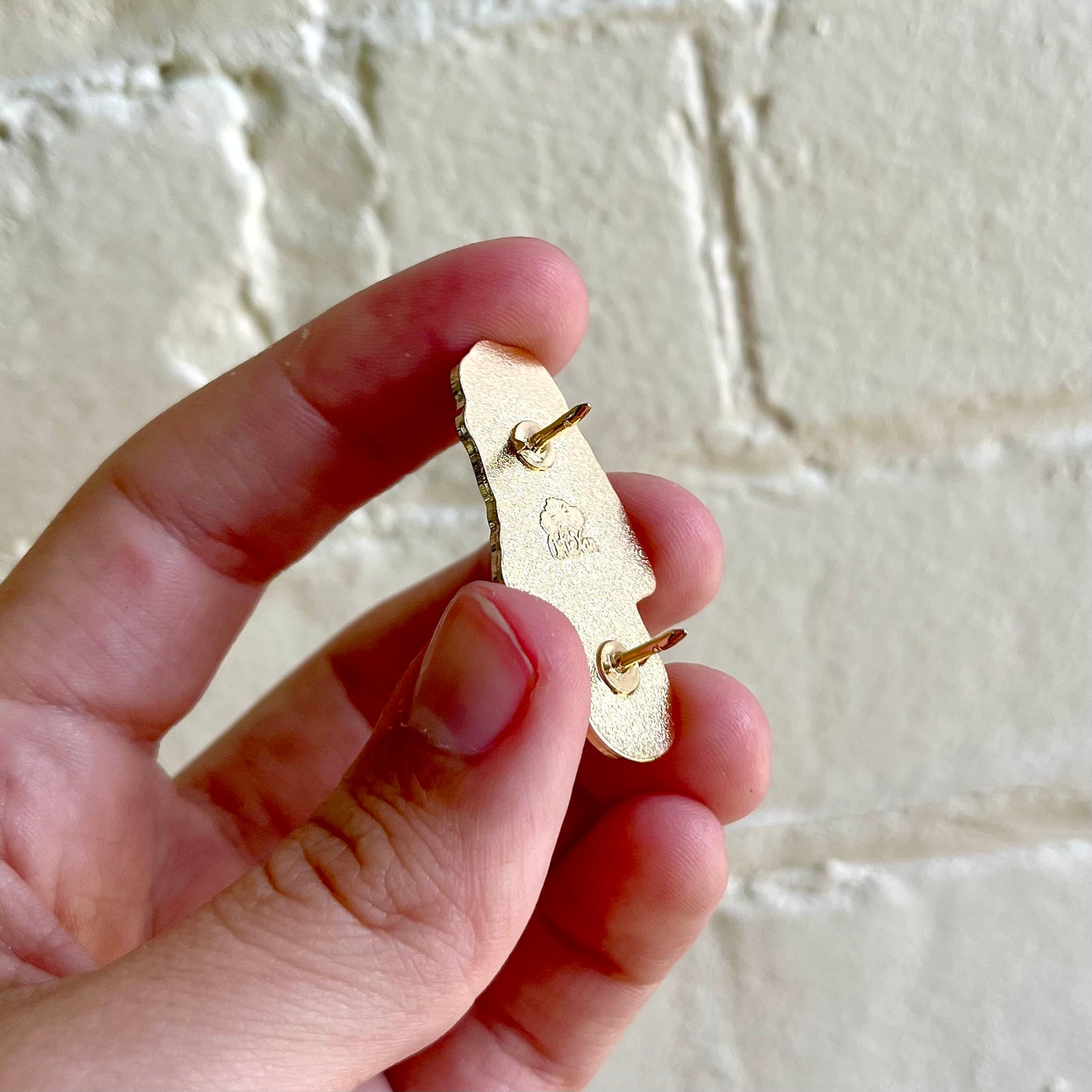 Morel Mushroom Enamel Pin