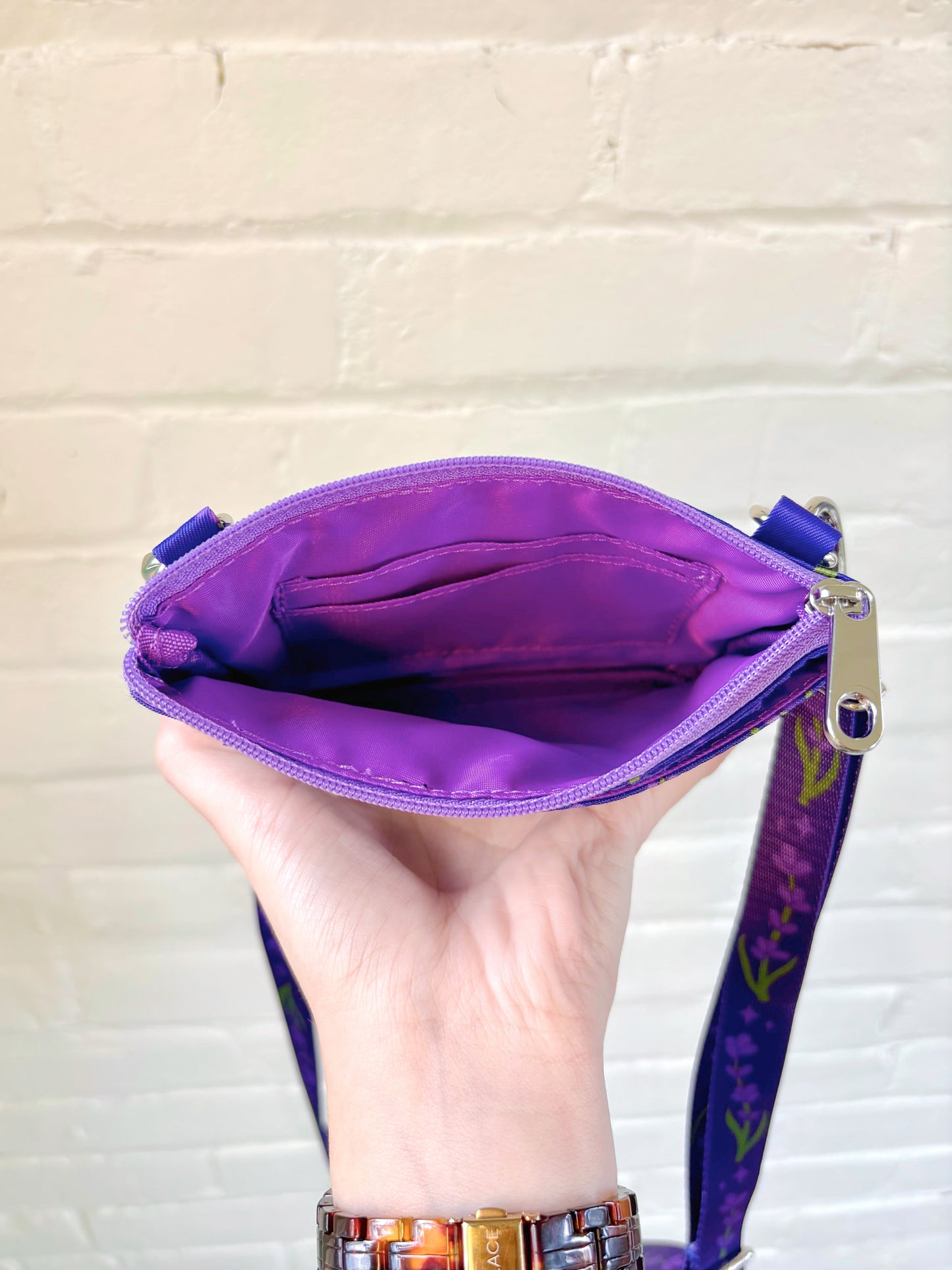 Lavender Badge Holder