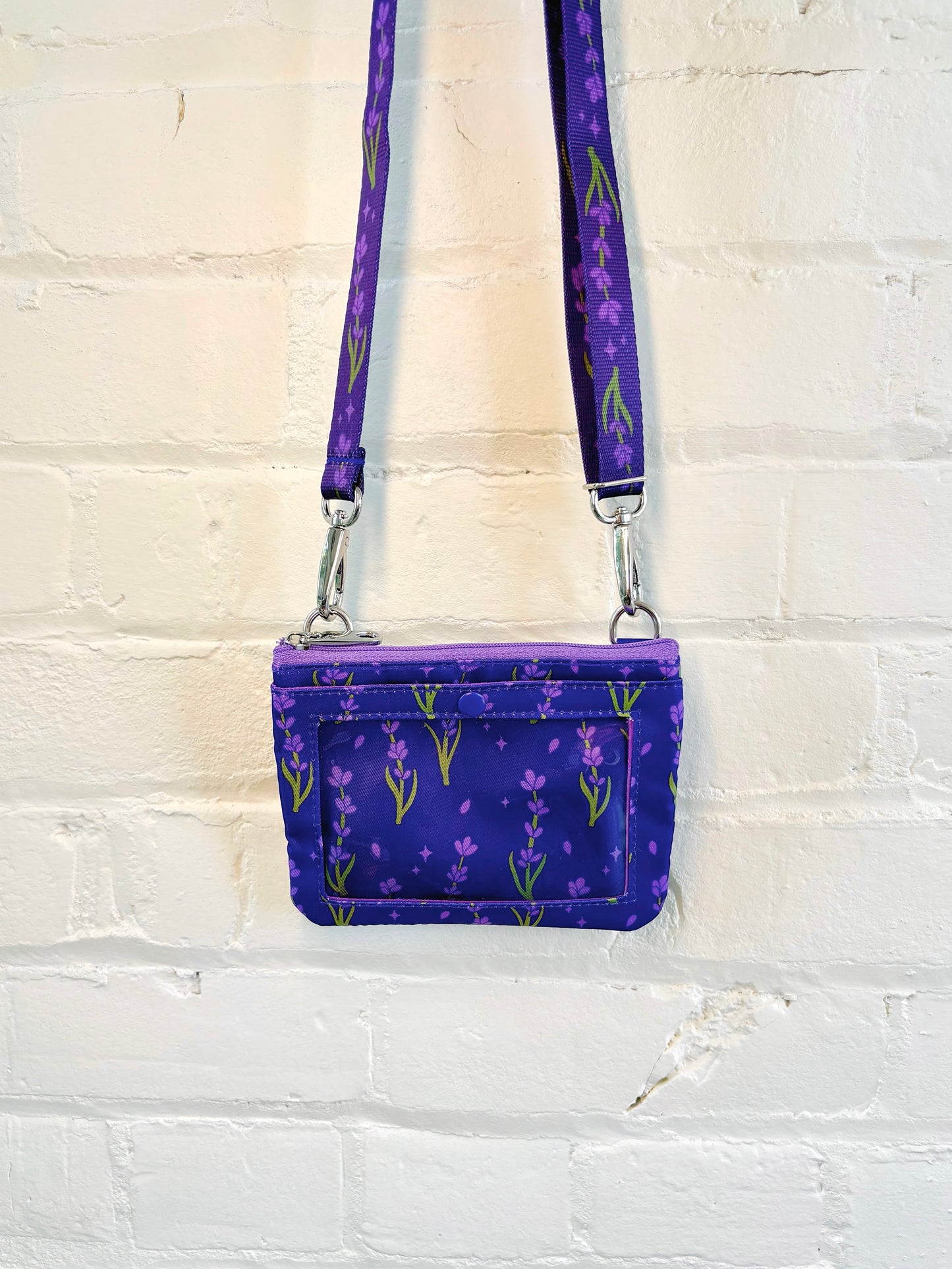 Lavender Badge Holder