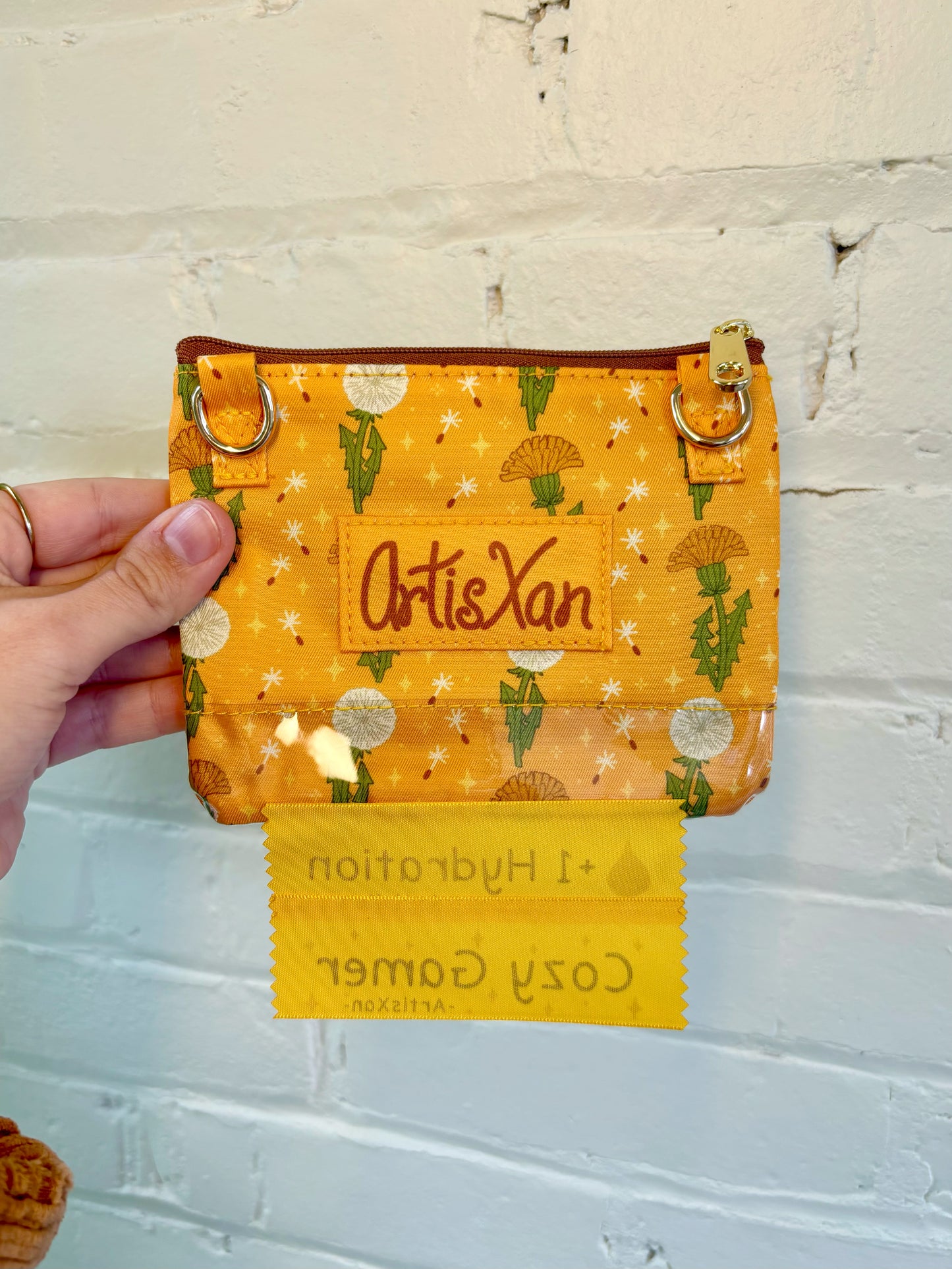 Dandelion Badge Holder