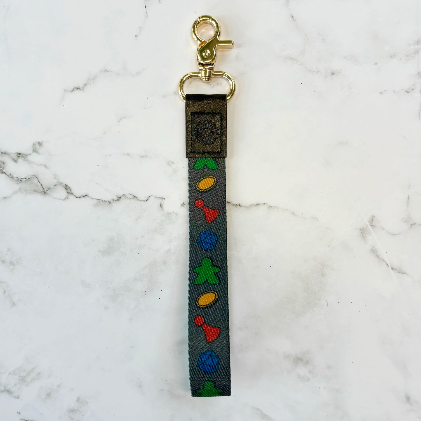 Gray Game Lanyard
