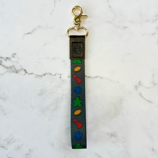 Gray Game Lanyard