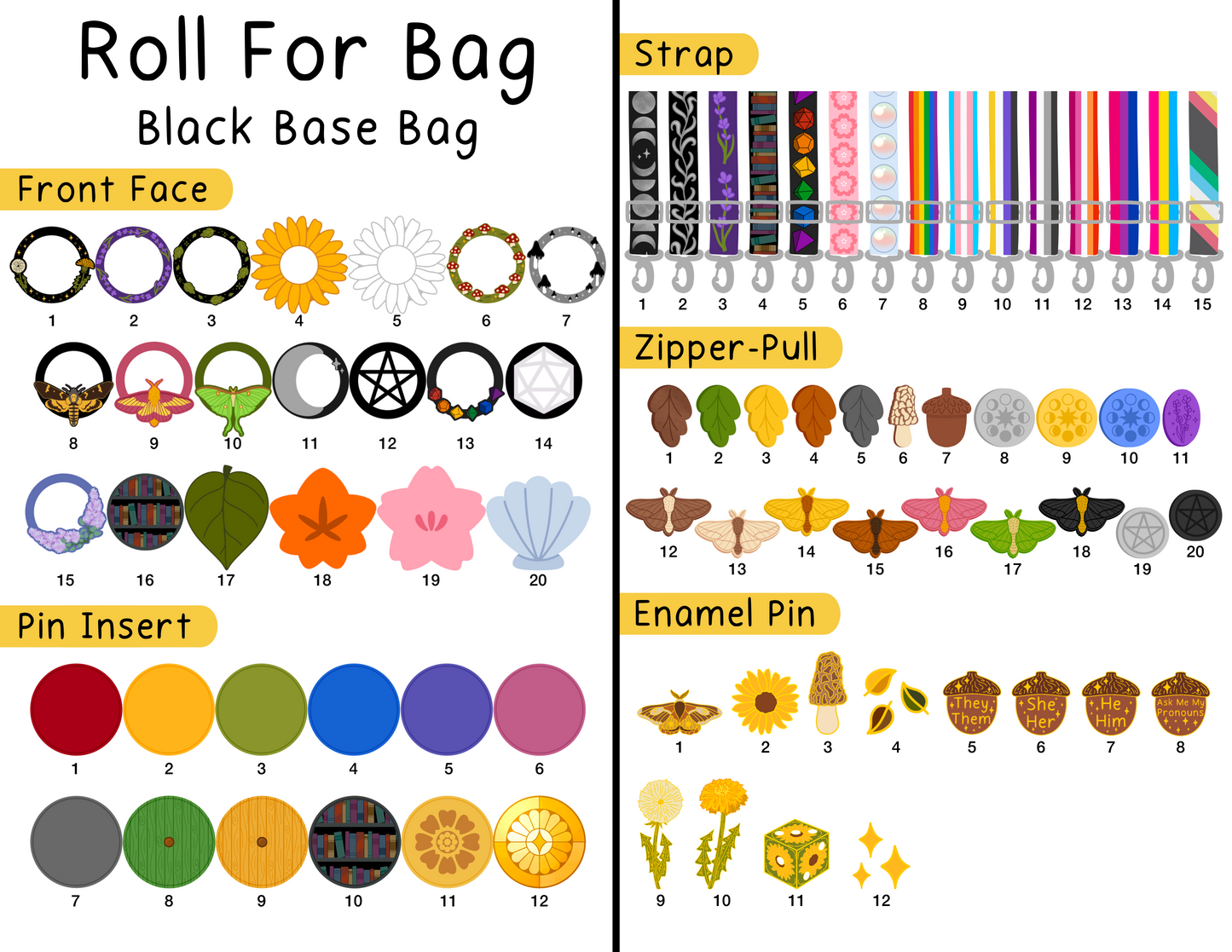 PRE-ORDER: Roll For Your Bag (CANVAS)