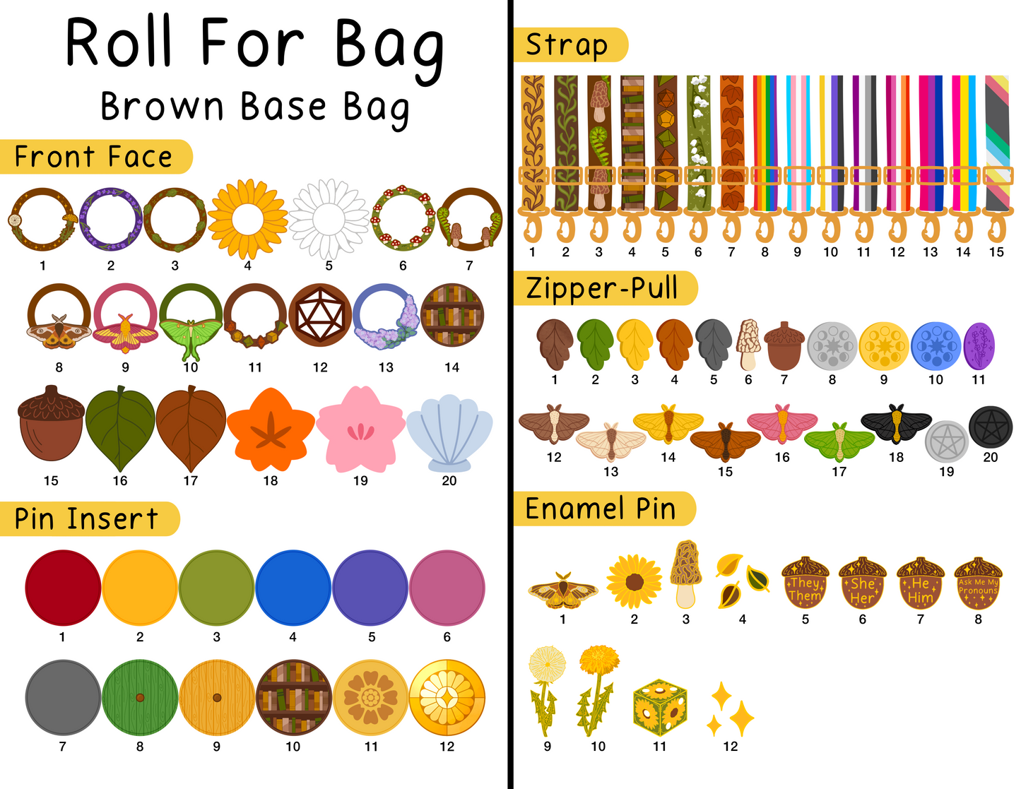 PRE-ORDER: Roll For Your Bag (CANVAS)
