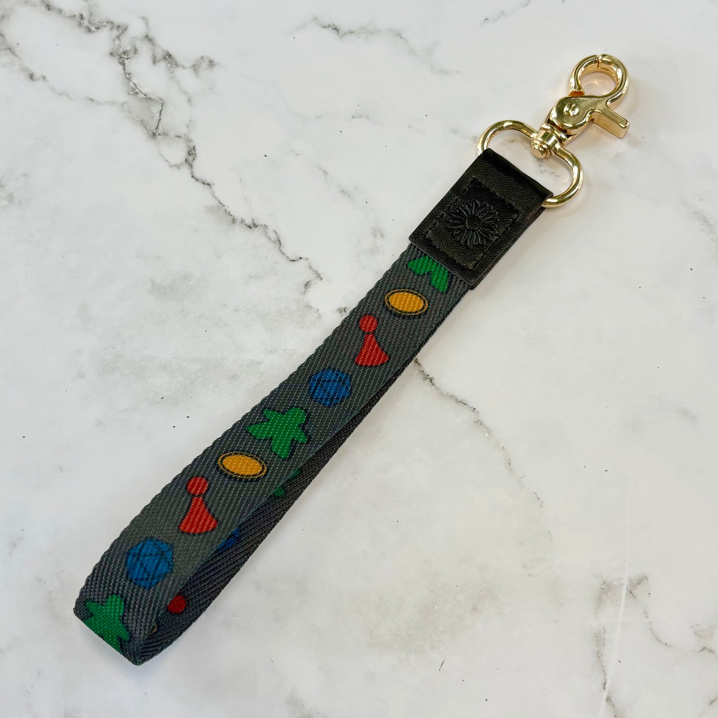 Gray Game Lanyard