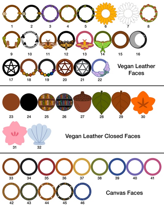 PRE-ORDER: Front Faces for Customizable Ita Bags