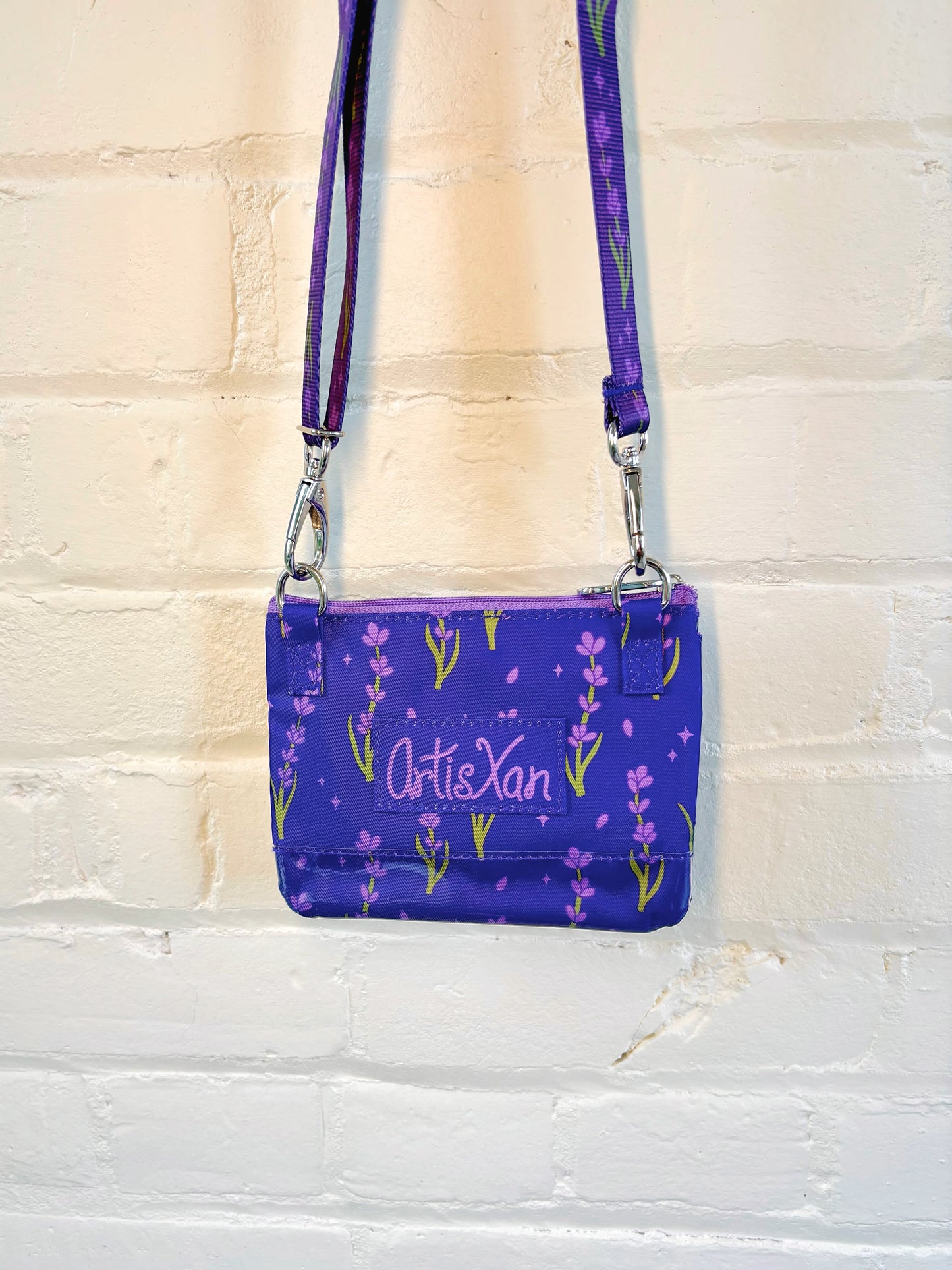 Lavender Badge Holder