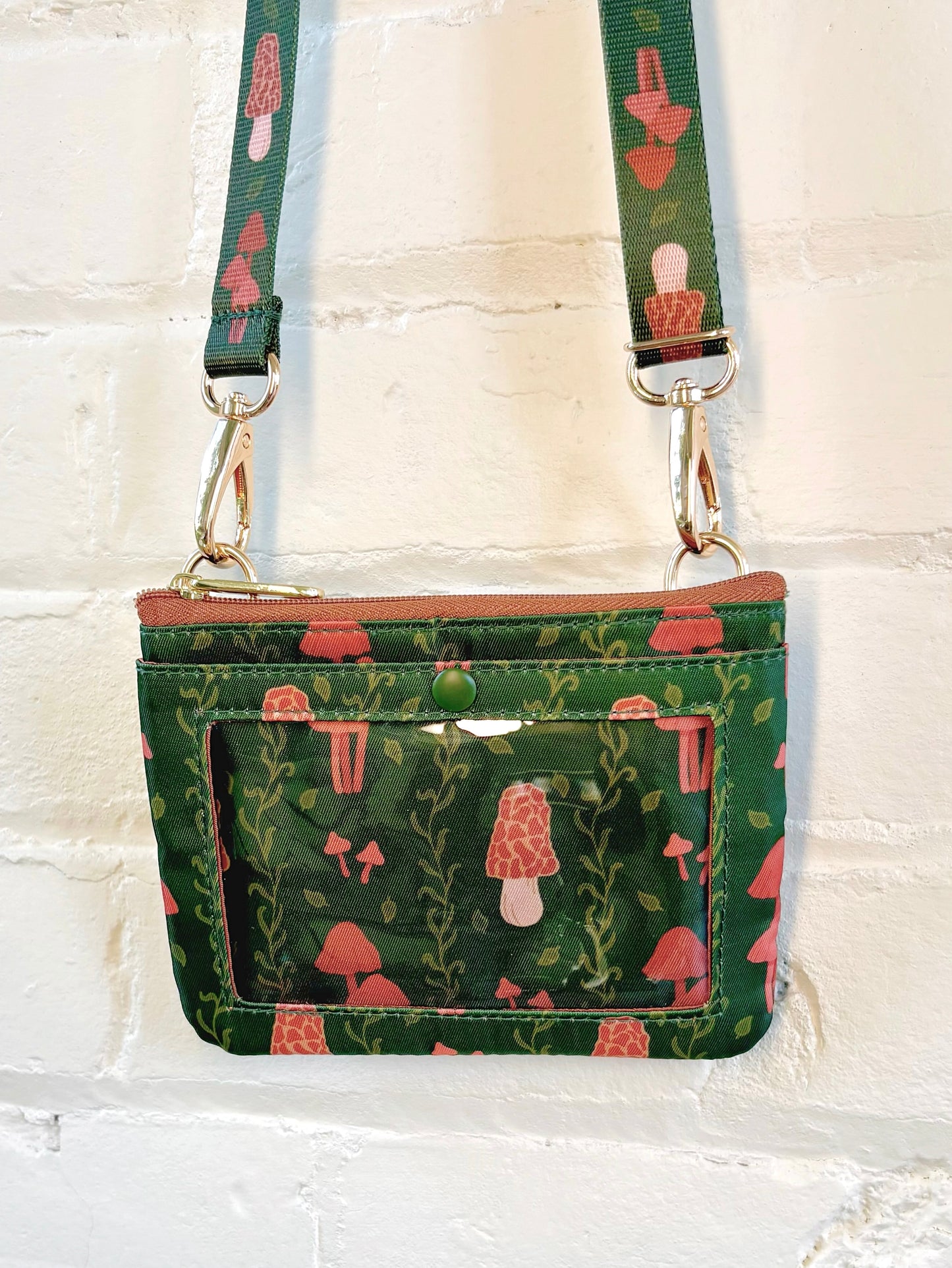 Mushroom Badge Holder