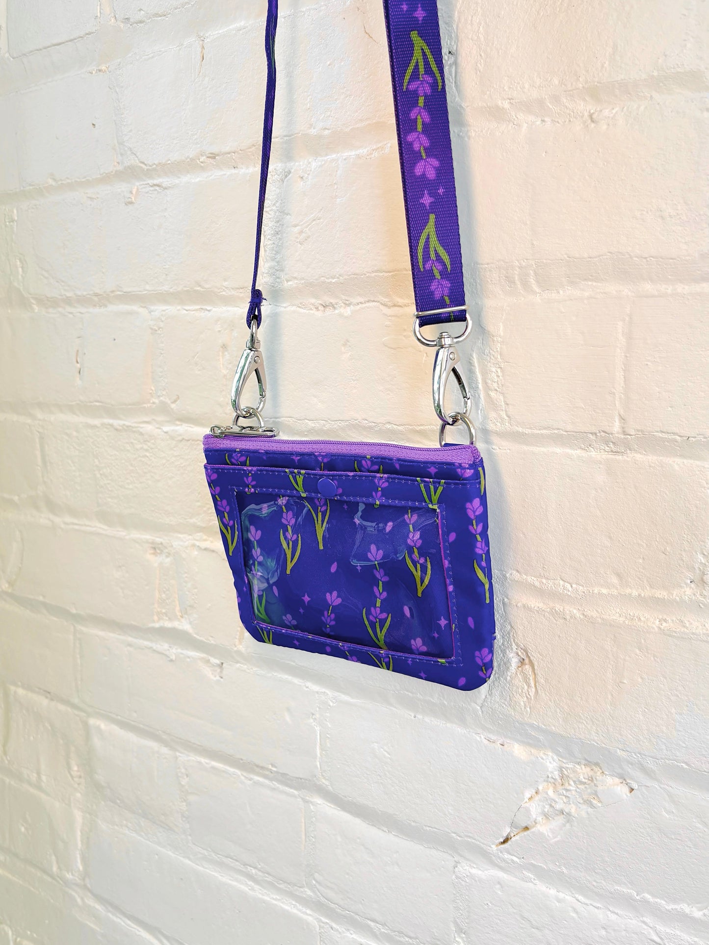 Lavender Badge Holder