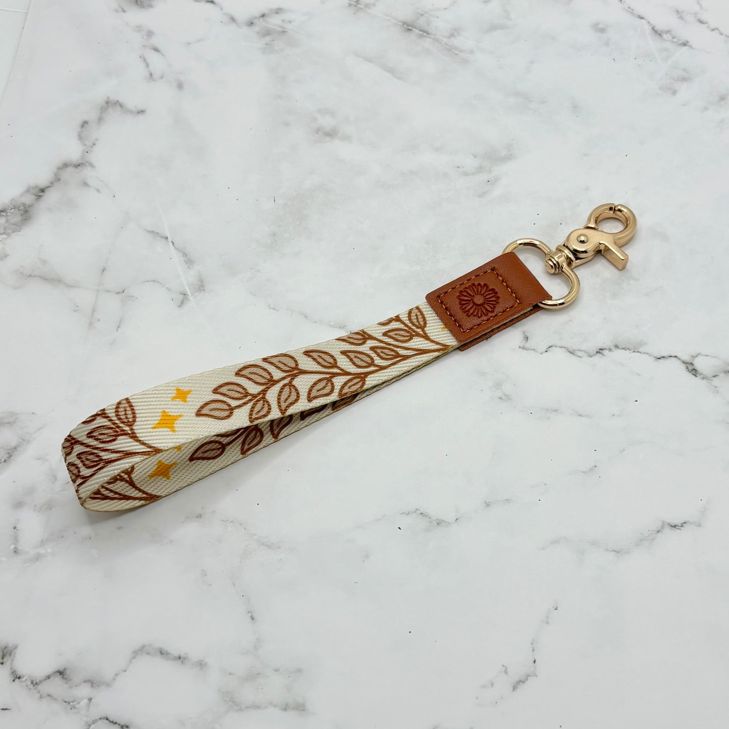 Ivory Leafy Lanyard