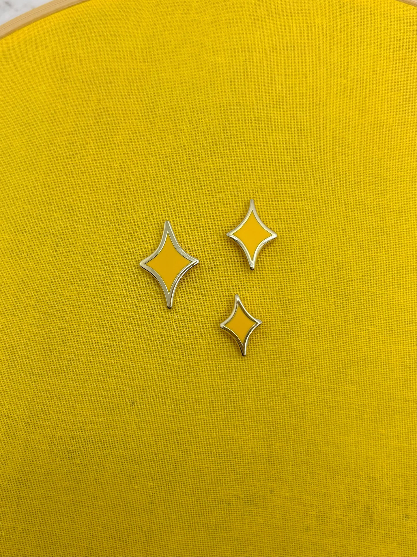 Mini Sparkle Enamel Pins