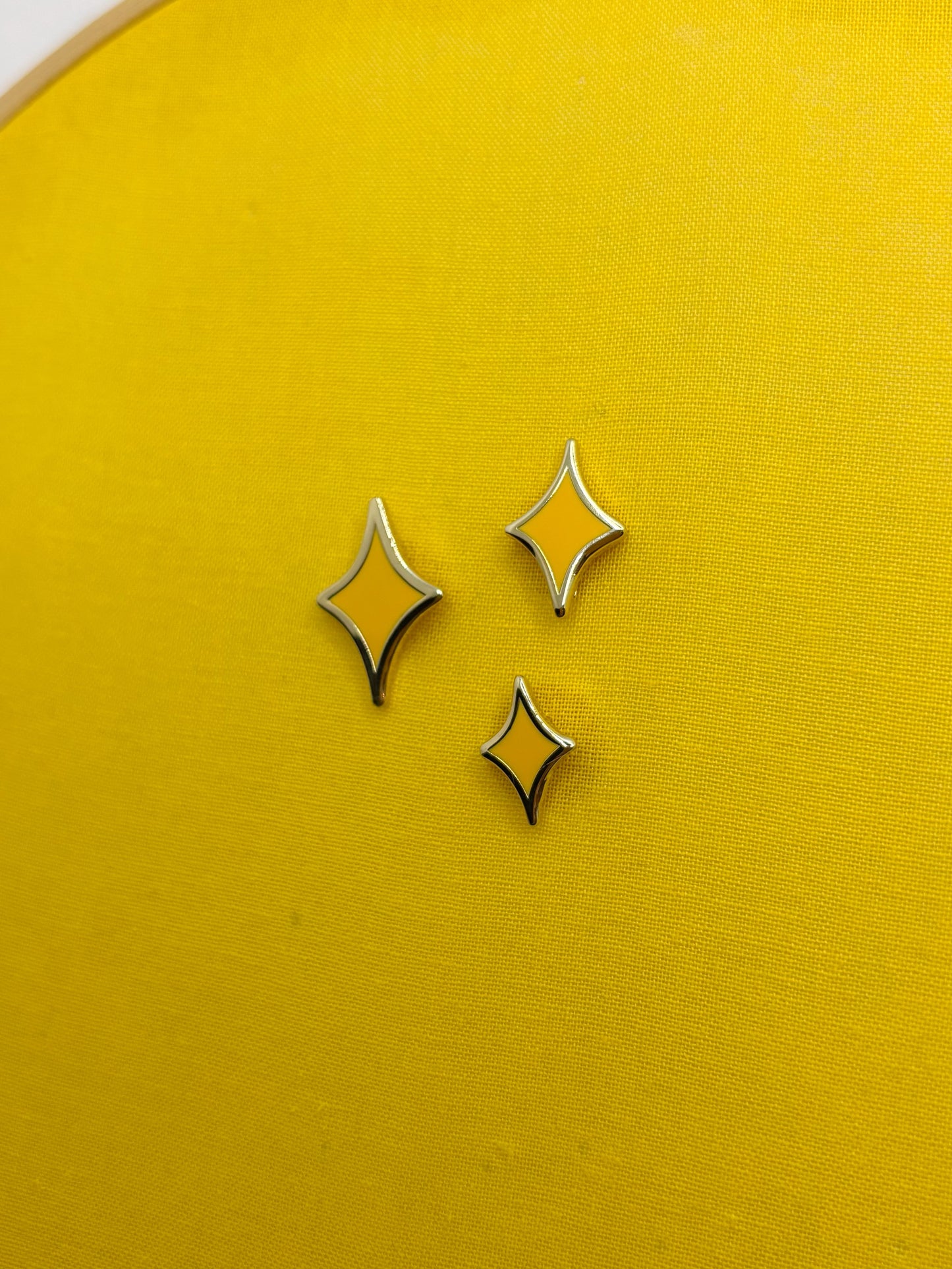 Mini Sparkle Enamel Pins