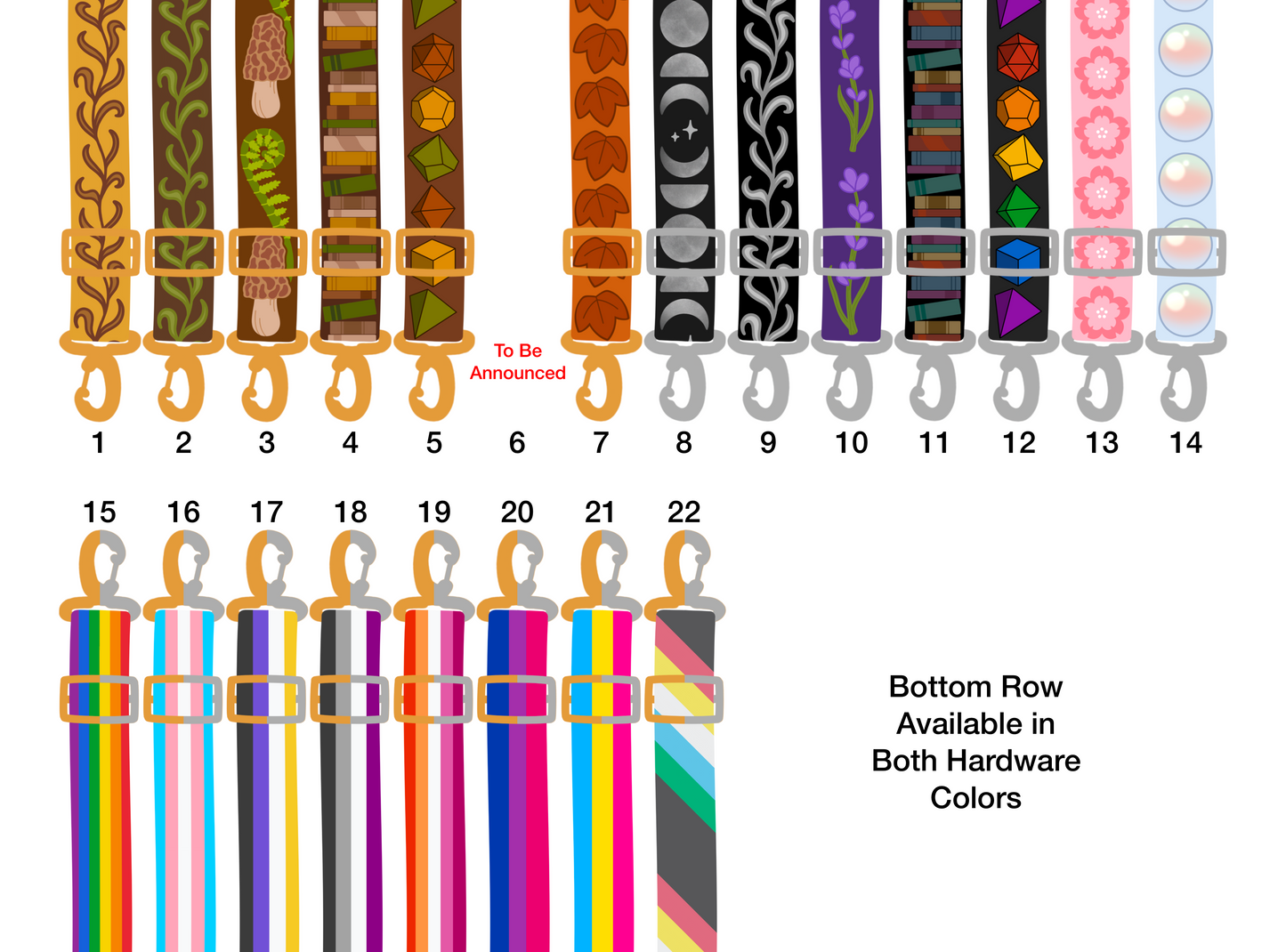 PRE-ORDER: Straps for Customizable Ita Bags