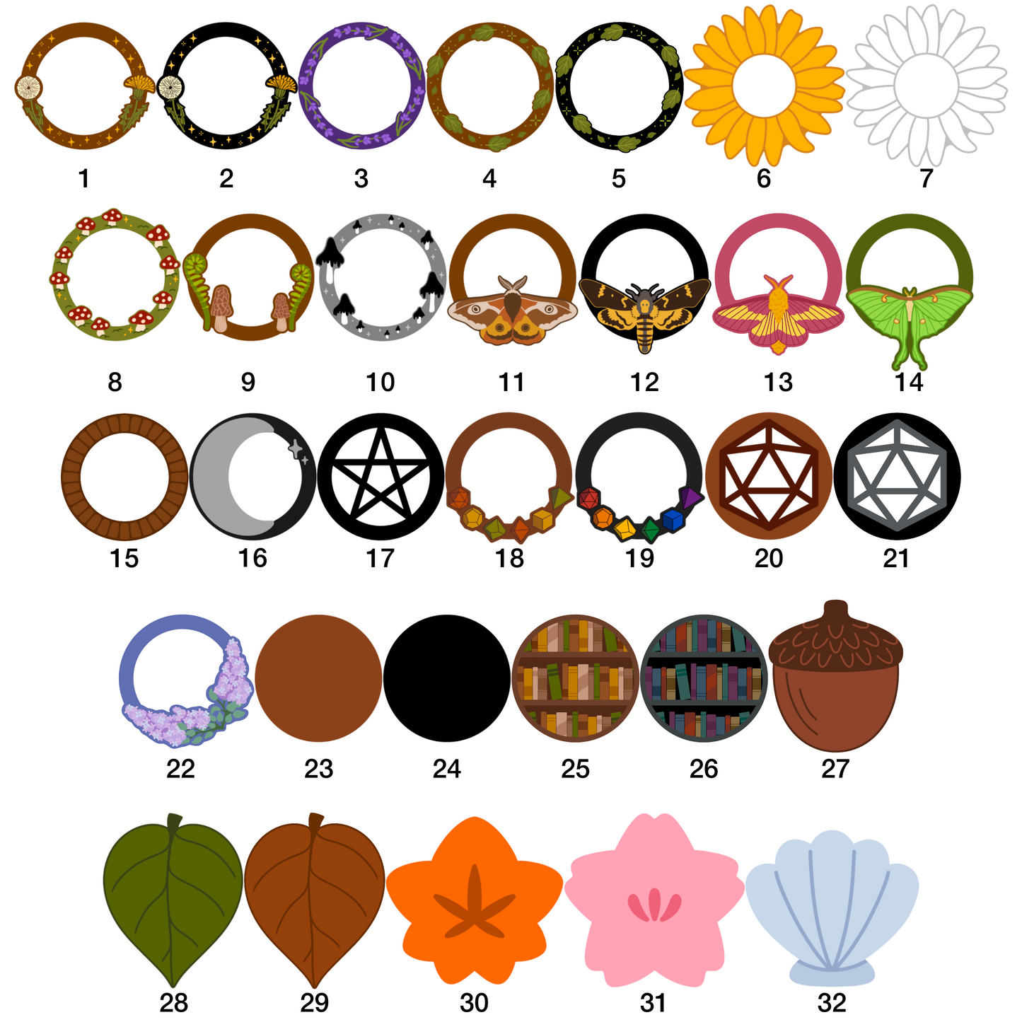 PRE-ORDER: Front Faces for Customizable Ita Bags