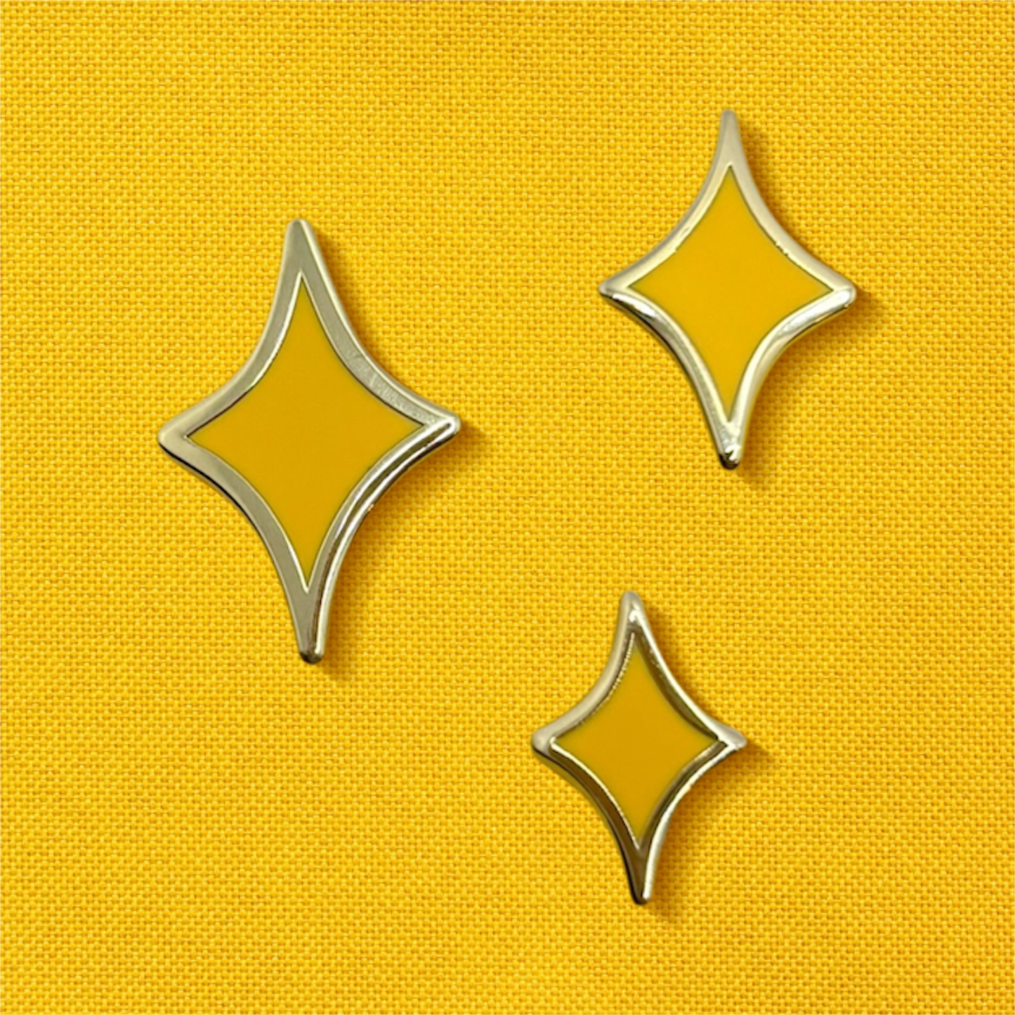 Mini Sparkle Enamel Pins