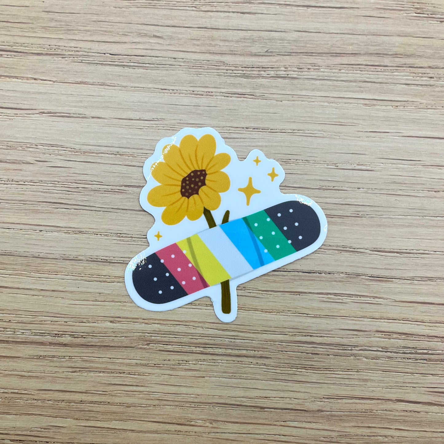 Sunflower Disability Bandage Sticker