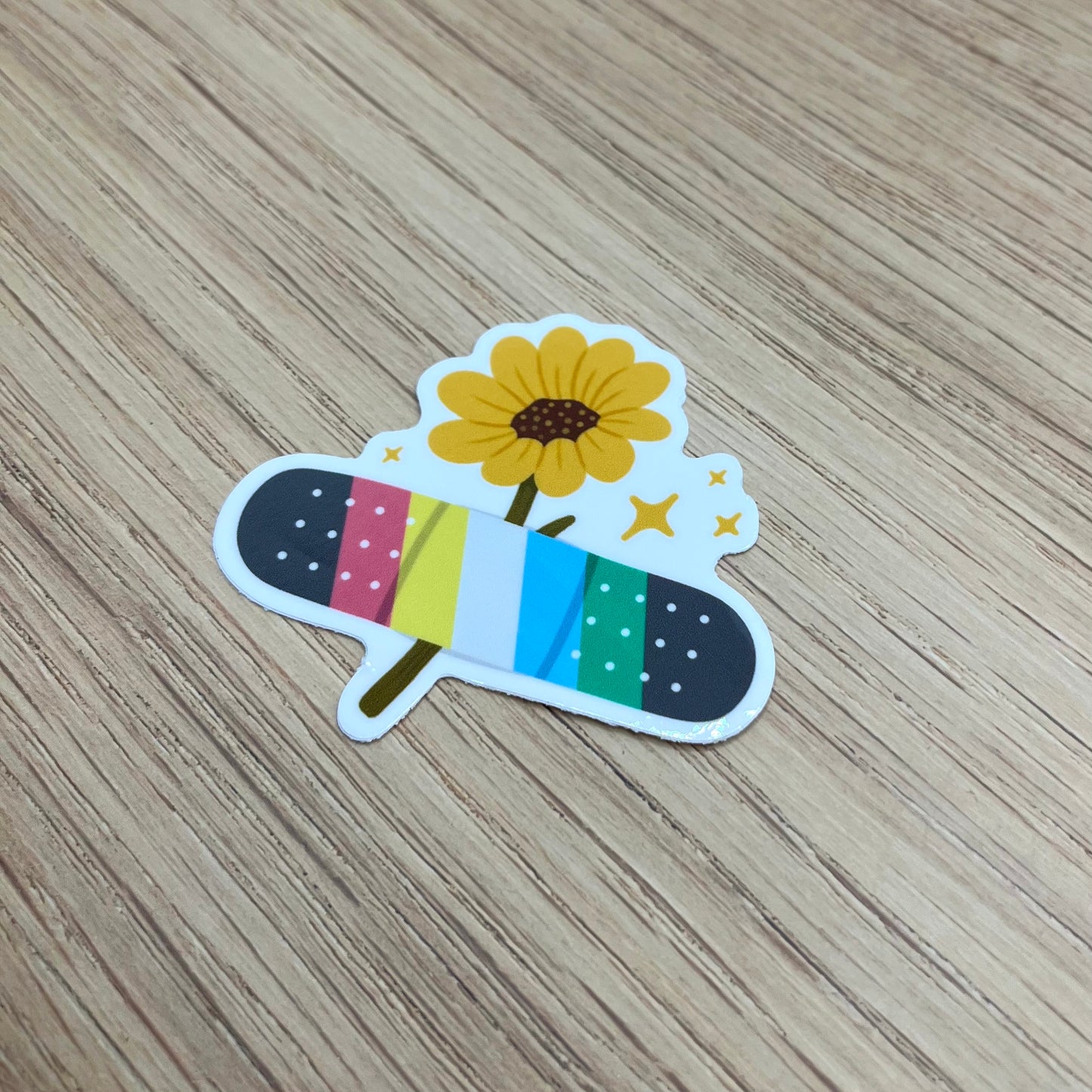 Sunflower Disability Bandage Sticker