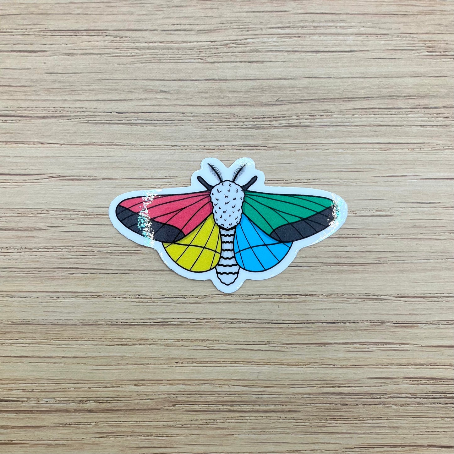 Disability Moth Sticker