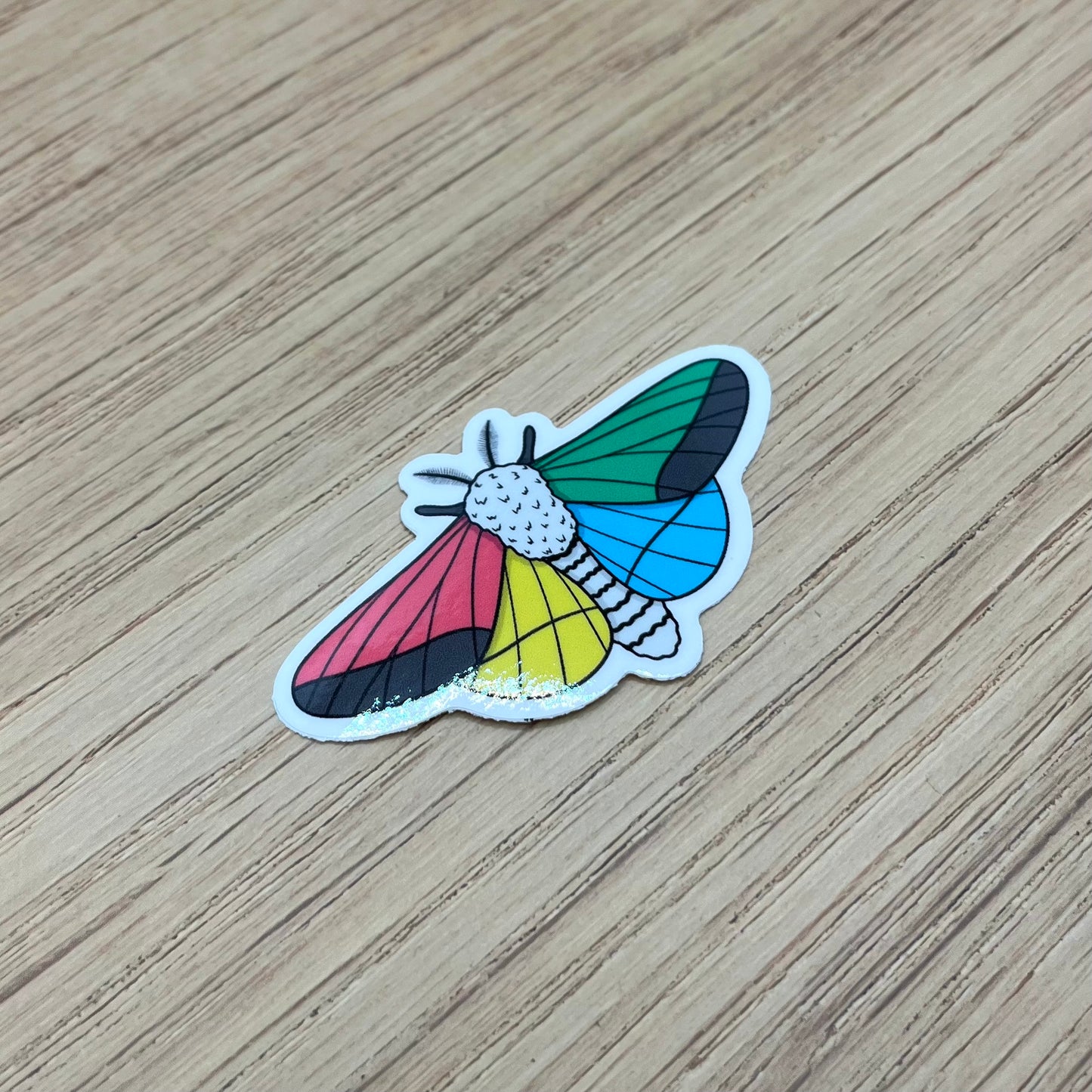 Disability Moth Sticker