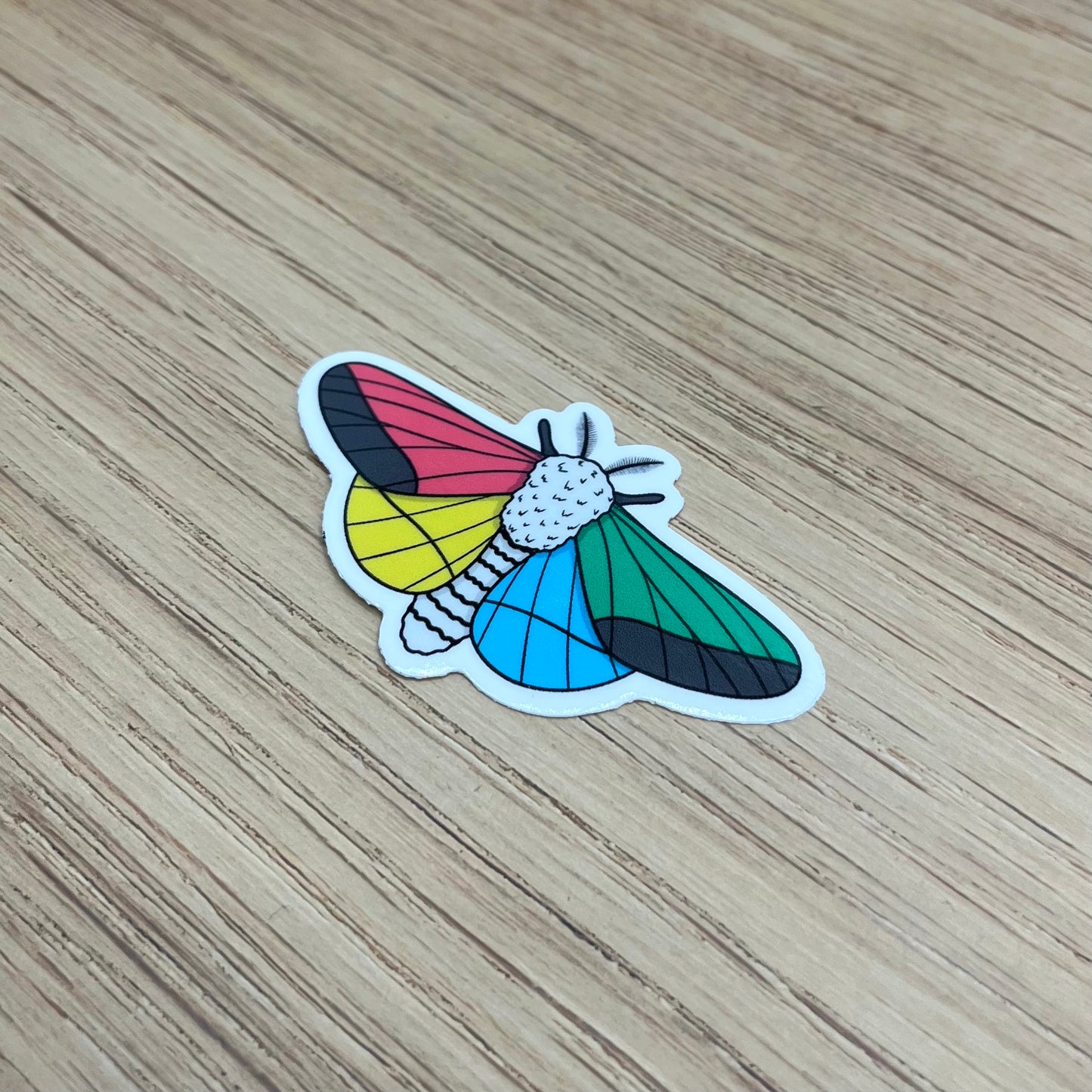 Disability Moth Sticker