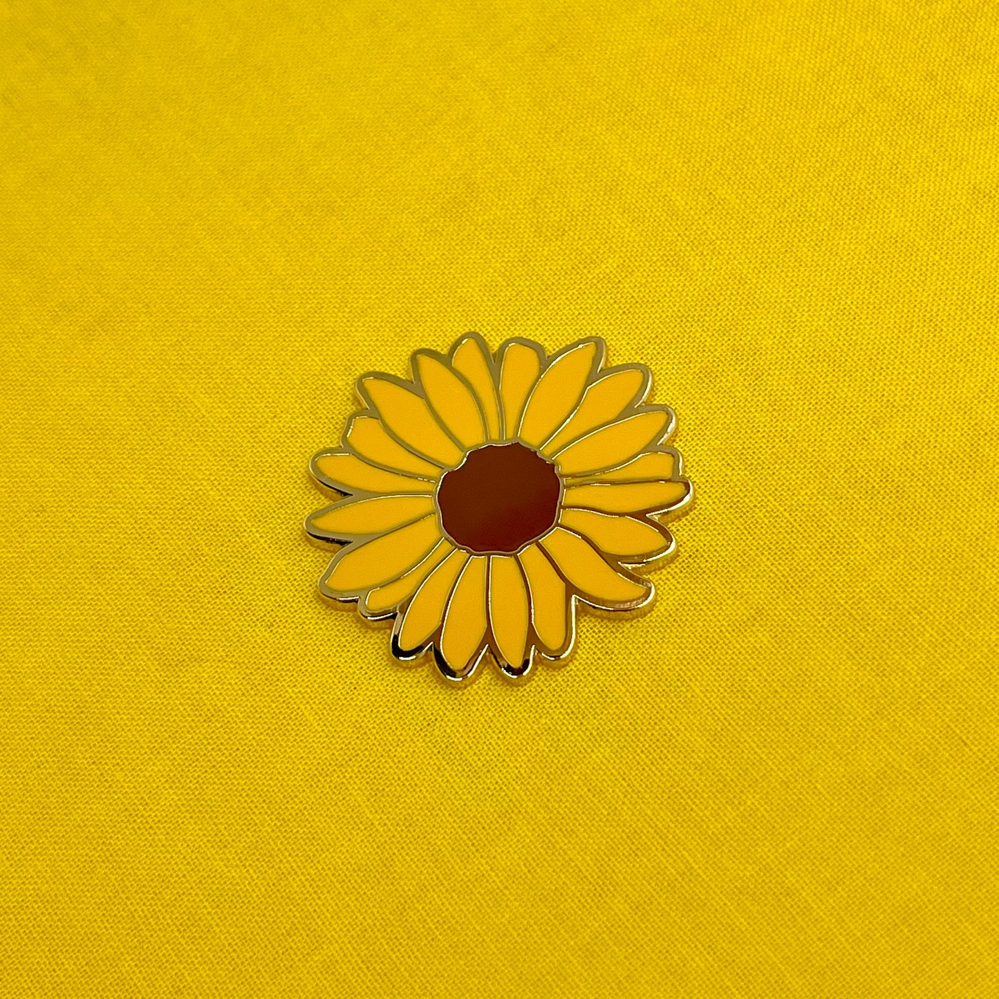 Sunflower Enamel Pin