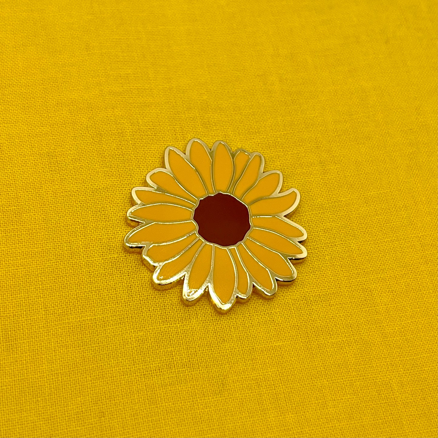 Sunflower Enamel Pin