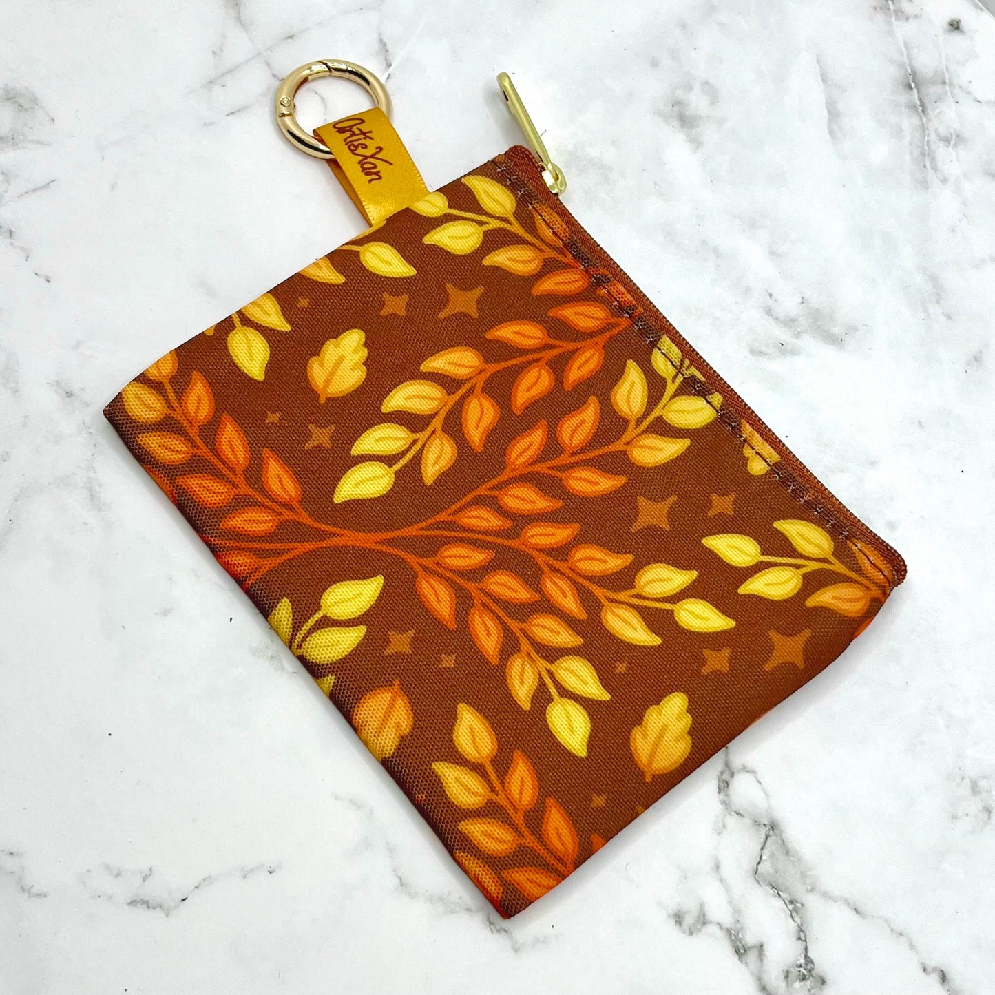 Autumn Leafy Essentials Bag
