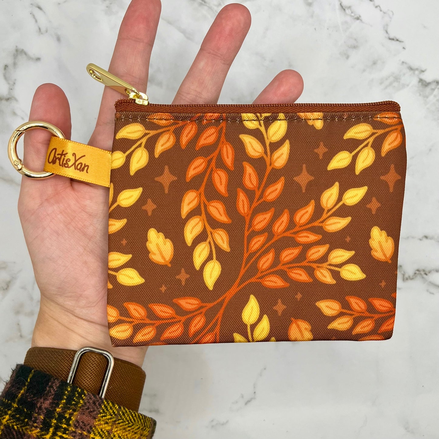 Autumn Leafy Essentials Bag