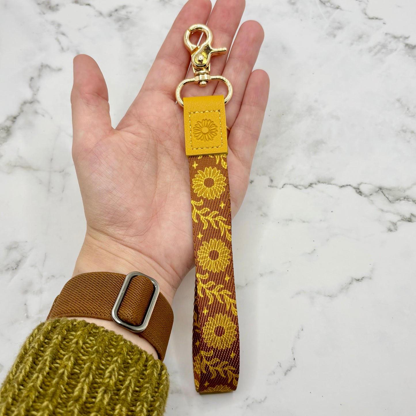 Sunflower Lanyard
