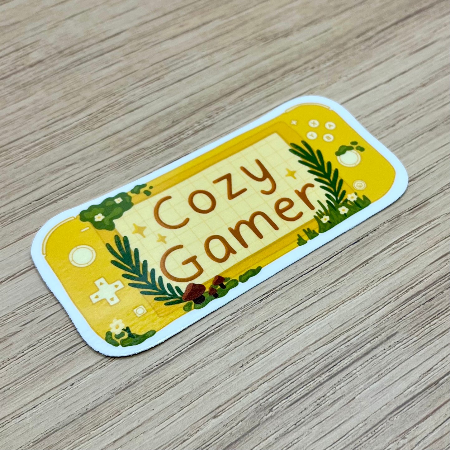 Cozy Gamer Switch Sticker