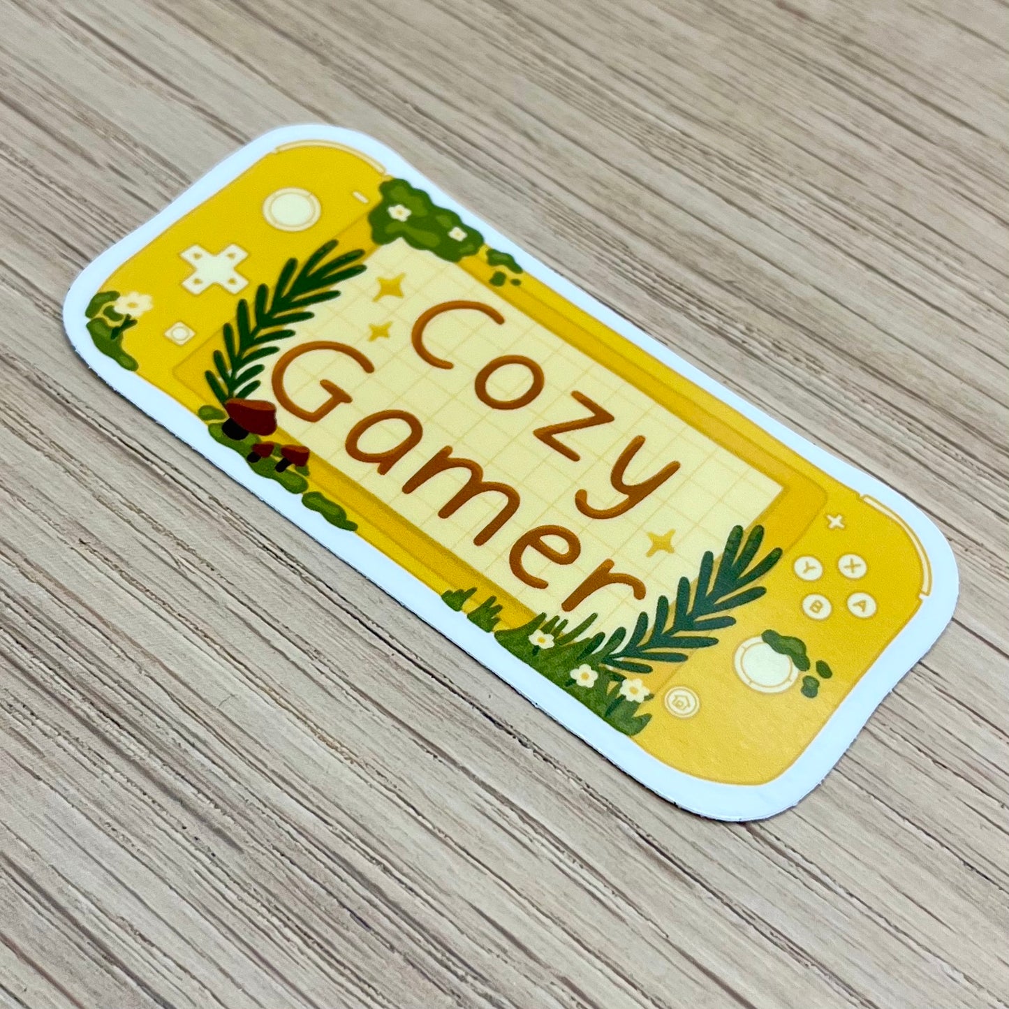 Cozy Gamer Switch Sticker