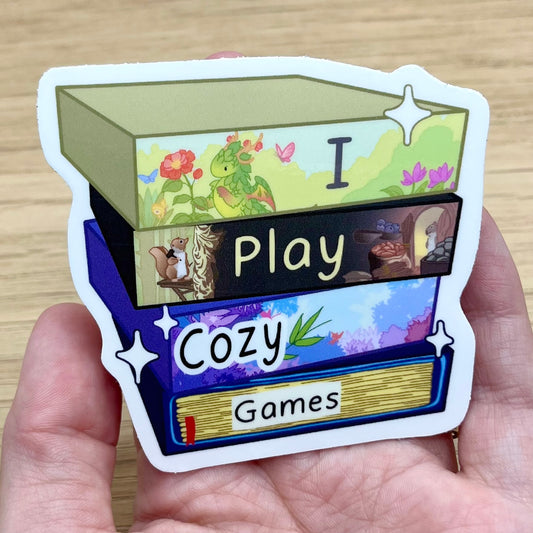 Cozy Board Games Sticker