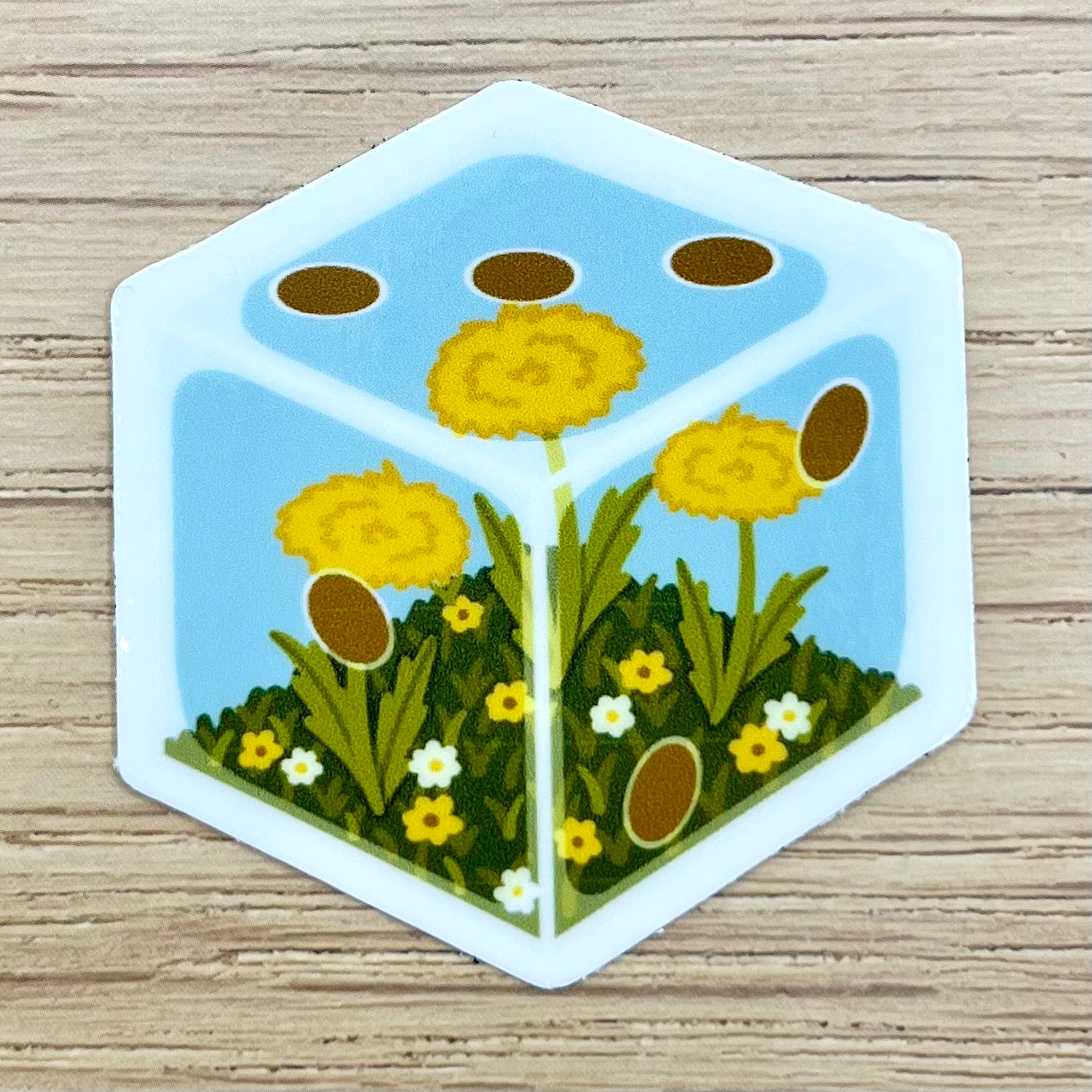 Dandelion D6 Sticker