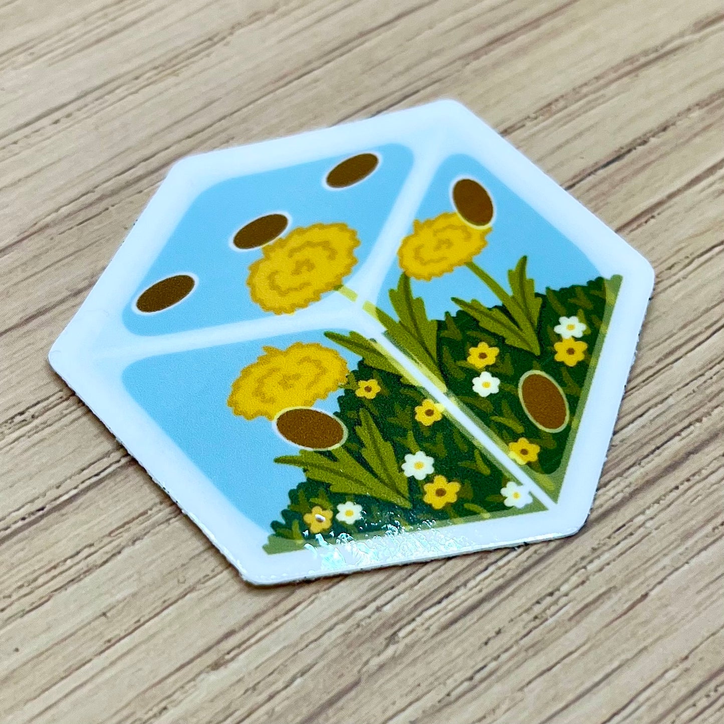 Dandelion D6 Sticker