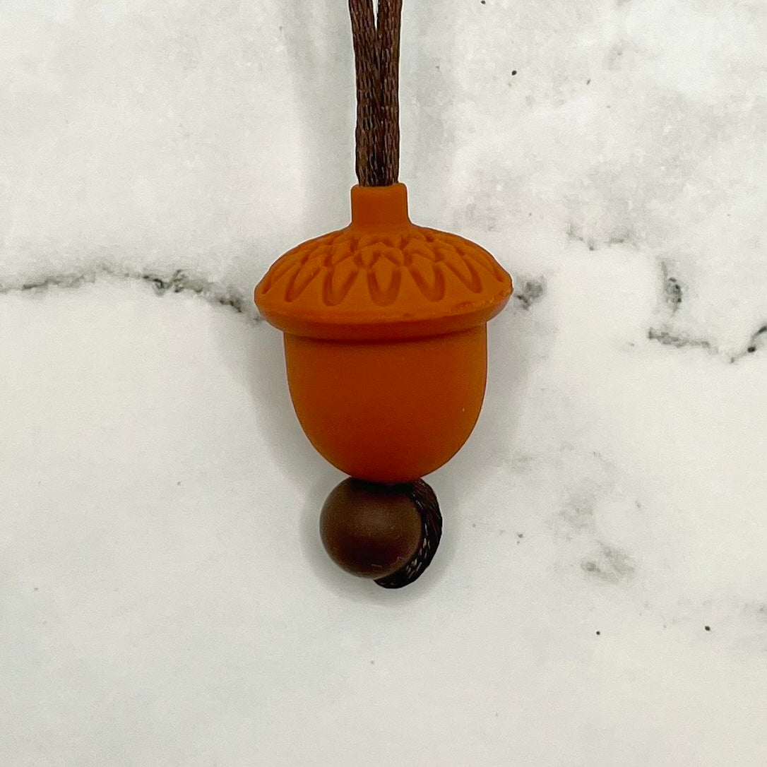 Acorn Fidget Chewelry Necklace