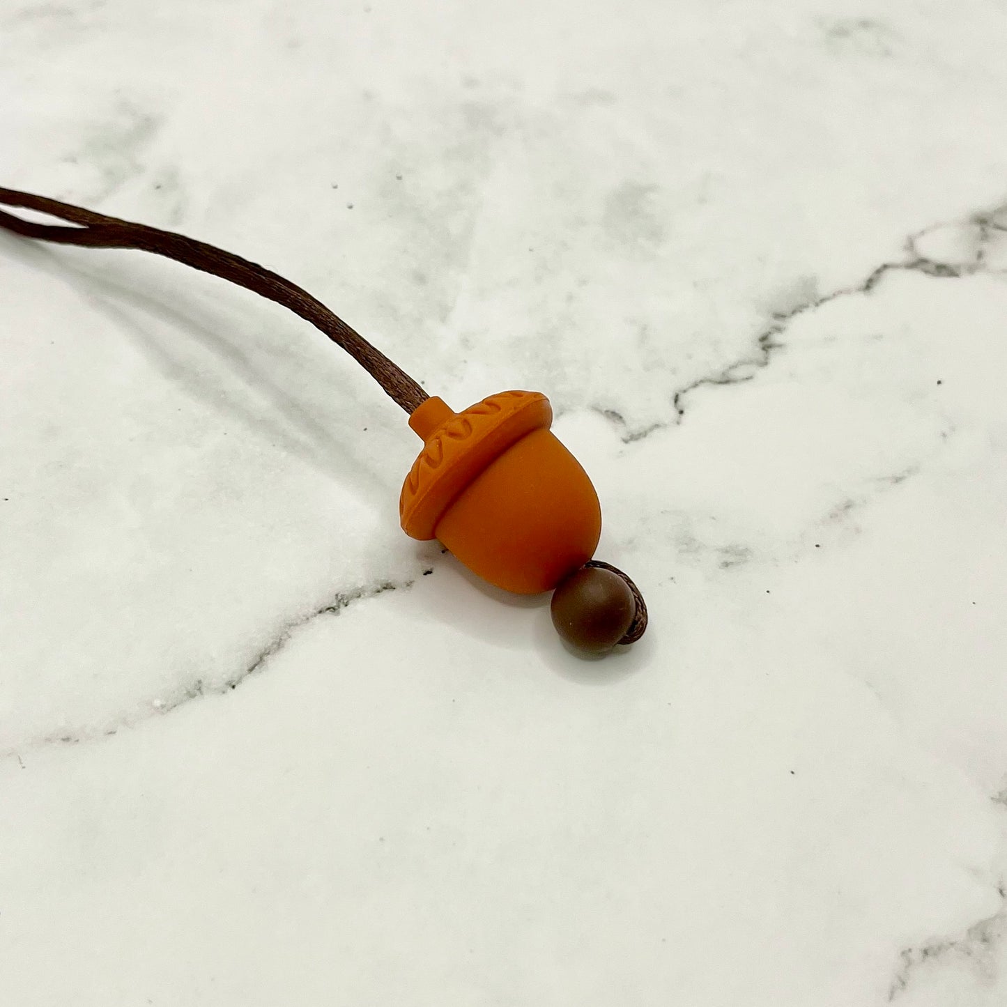 Acorn Fidget Chewelry Necklace